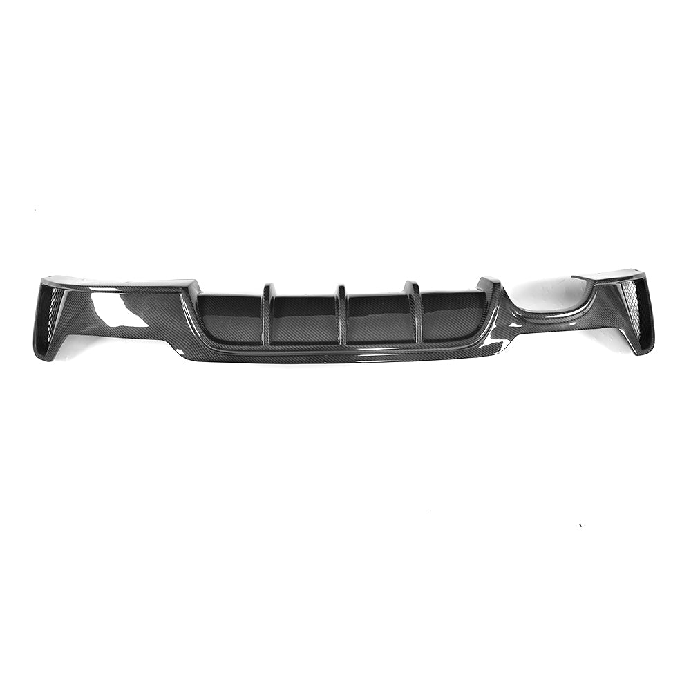 Performance Style Carbon Fiber Rear Diffuser for BMW 4 Series F32/F33/F36 M Sport Dual Exhaust (2014-2020)
