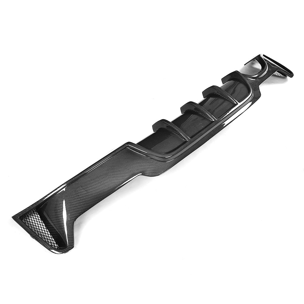 Performance Style Carbon Fiber Rear Diffuser for BMW 4 Series F32/F33/F36 M Sport Dual Exhaust (2014-2020)