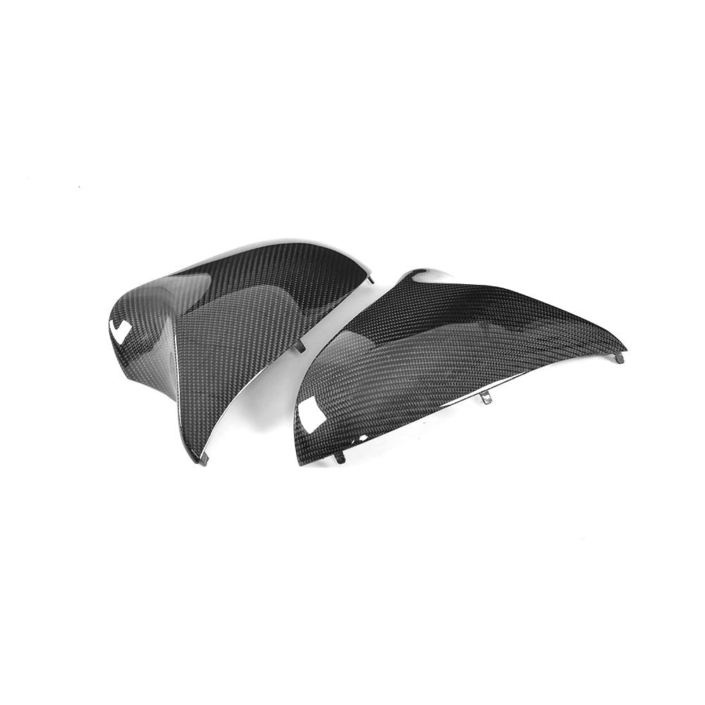 LHD Carbon Fiber Mirror Caps for BMW M2 F87 Competition (2018-2021), M3 F80, M4 F82/F83 (2014-2020)