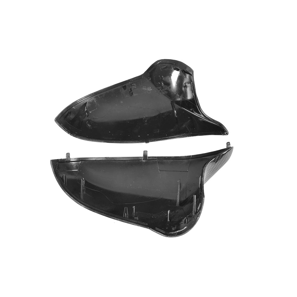 LHD Carbon Fiber Mirror Caps for BMW M2 F87 Competition (2018-2021), M3 F80, M4 F82/F83 (2014-2020)