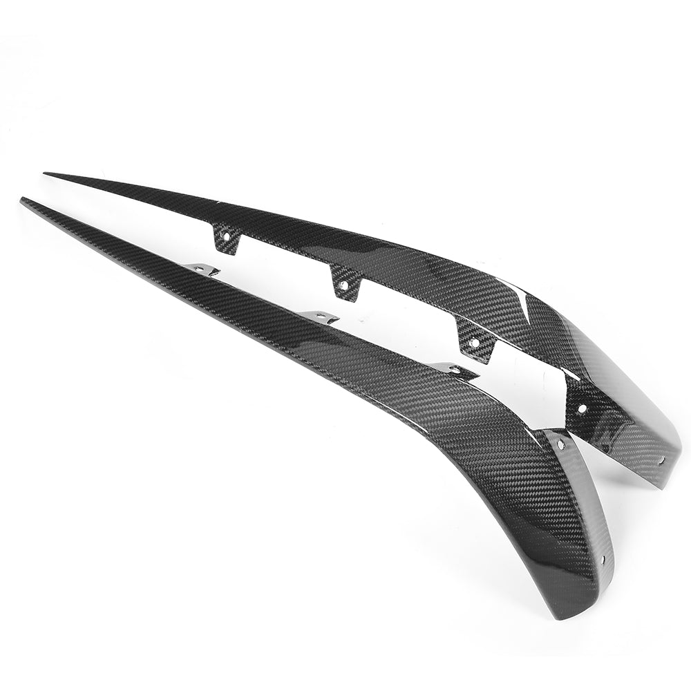 ST Style Carbon Fiber Fog Lamp Covers for Mercedes Benz CLS C218 Facelift (2015–2017)