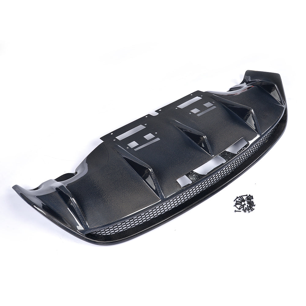 ML Style Carbon Fiber Rear Diffuser for Audi R8 Type 42 LCI (2013–2015)