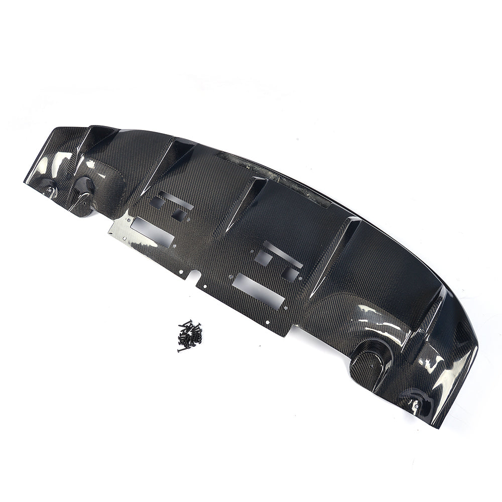 ML Style Carbon Fiber Rear Diffuser for Audi R8 Type 42 LCI (2013–2015)