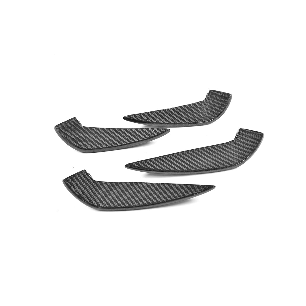 Mercedes Benz CLA C117 Facelift  ST Style Carbon Fiber Front Canards