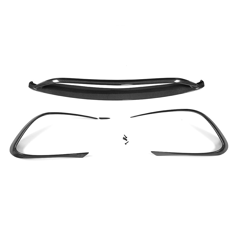 ST Style Carbon Fiber Front Lip for Mercedes Benz CLA C117 Sport Facelift (2017–2019)