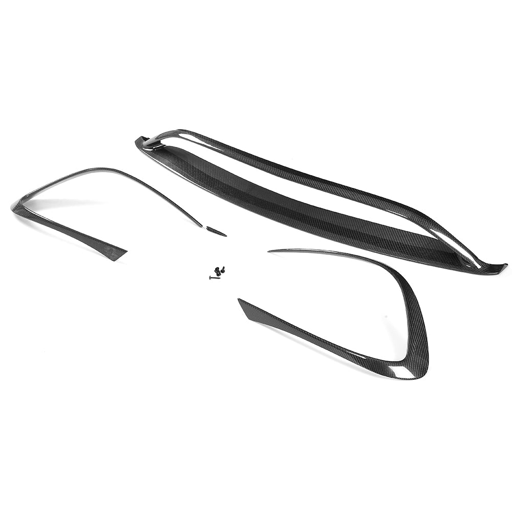 ST Style Carbon Fiber Front Lip for Mercedes Benz CLA C117 Sport Facelift (2017–2019)