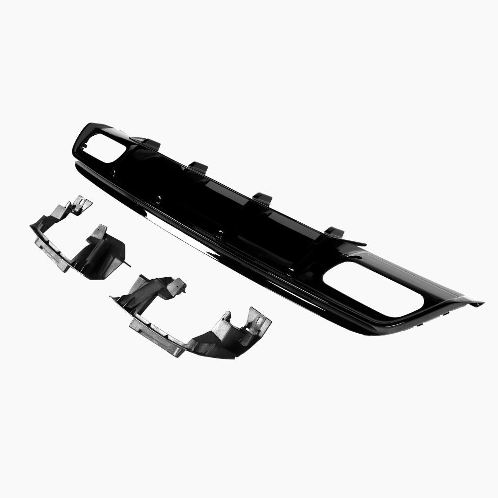 Gloss Black Rear Diffuser for MERCEDES-BENZ A45 AMG W176 Facelift Hatchback (2016–2018) Kit