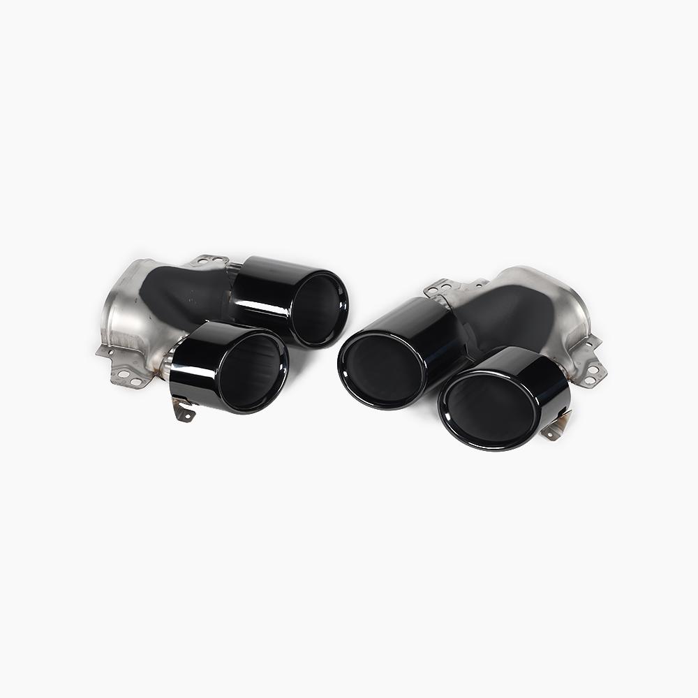 Gloss Black Tail Pipe for MERCEDES-BENZ A-Class W177 A35 A45 Hatchback (2018+)