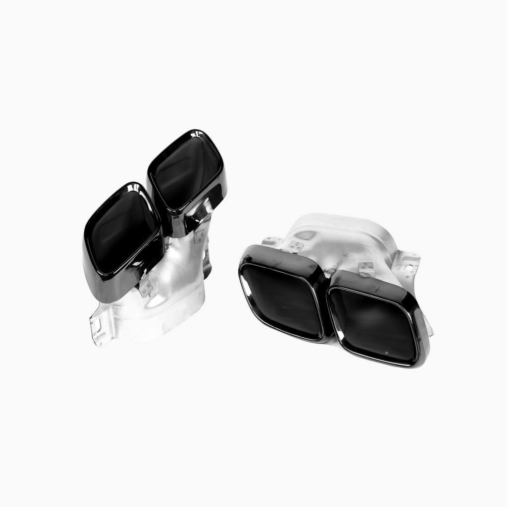 Gloss Black Tail Pipe for MERCEDES-BENZ C63 AMG W205 (2015-2021)
