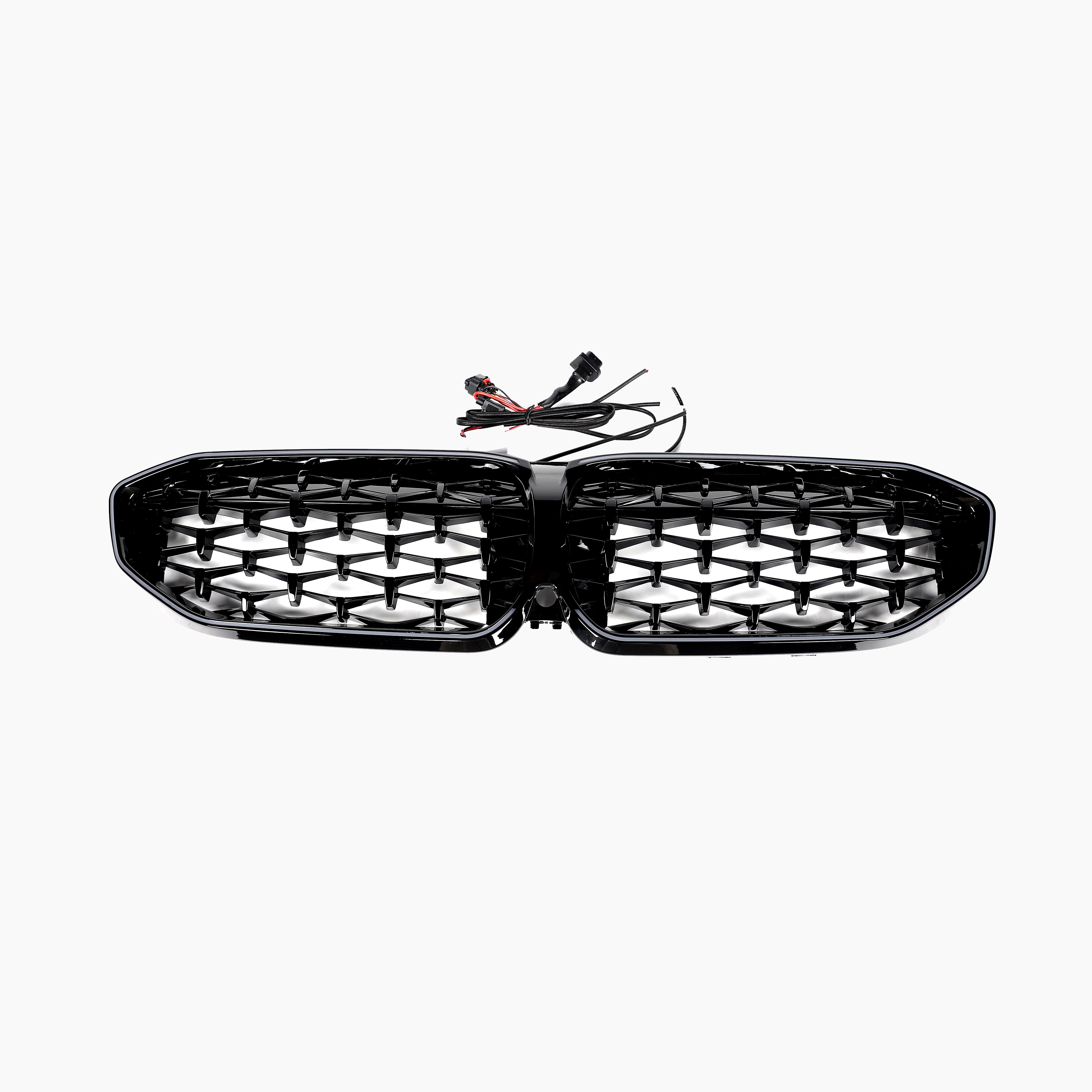 Gloss Black LED Diamond  Grill for BMW 3 Series G20 Pre-LCI(2019-2022)