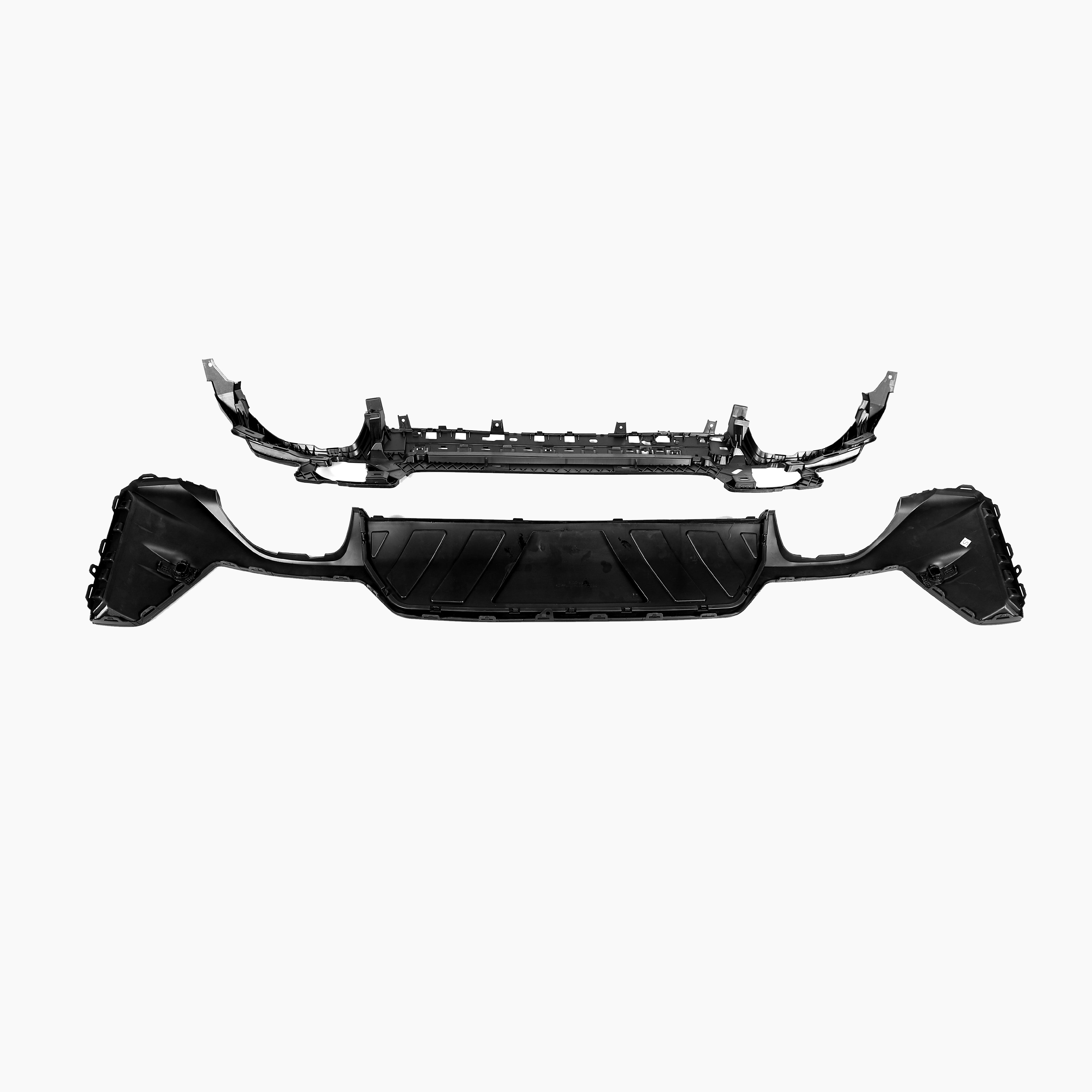 Gloss Black Diffuser for BMW 3 Series G20 LCI(2023+)(Double Dual Out)