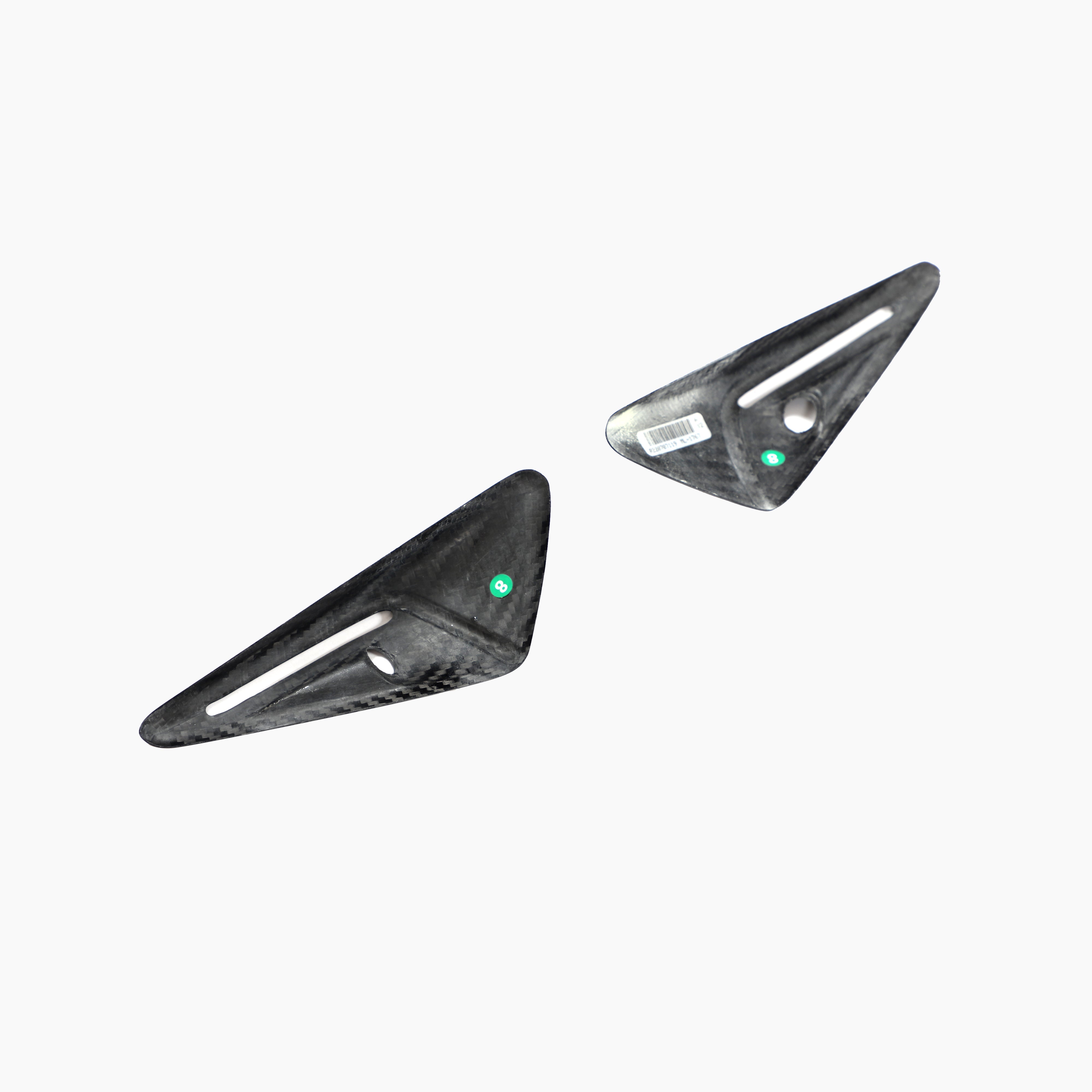 Tesla Model 3/Model Y 2020-2023 Side Fender Camera Vent Cover Trim Carbon Fiber