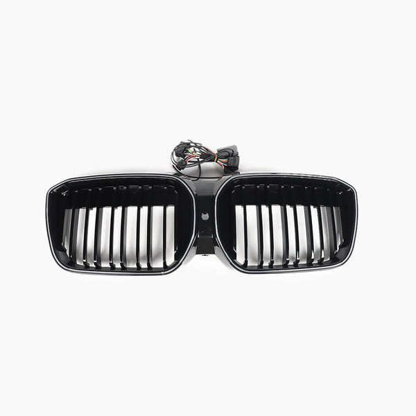 Dual Slat Kidney Grille with LED For BMW X3 & iX3 G08(2021-present)