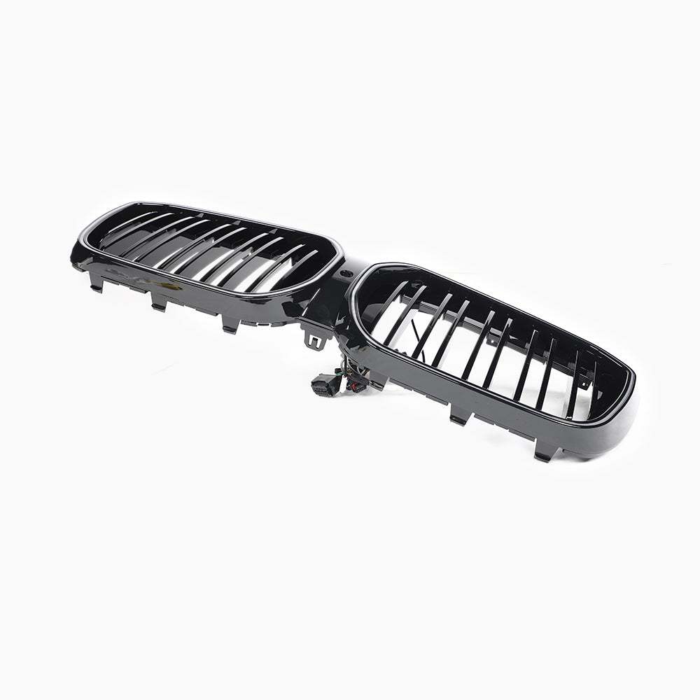 Dual Slat Kidney Grille with LED For BMW X3 & iX3 G08(2021-present)