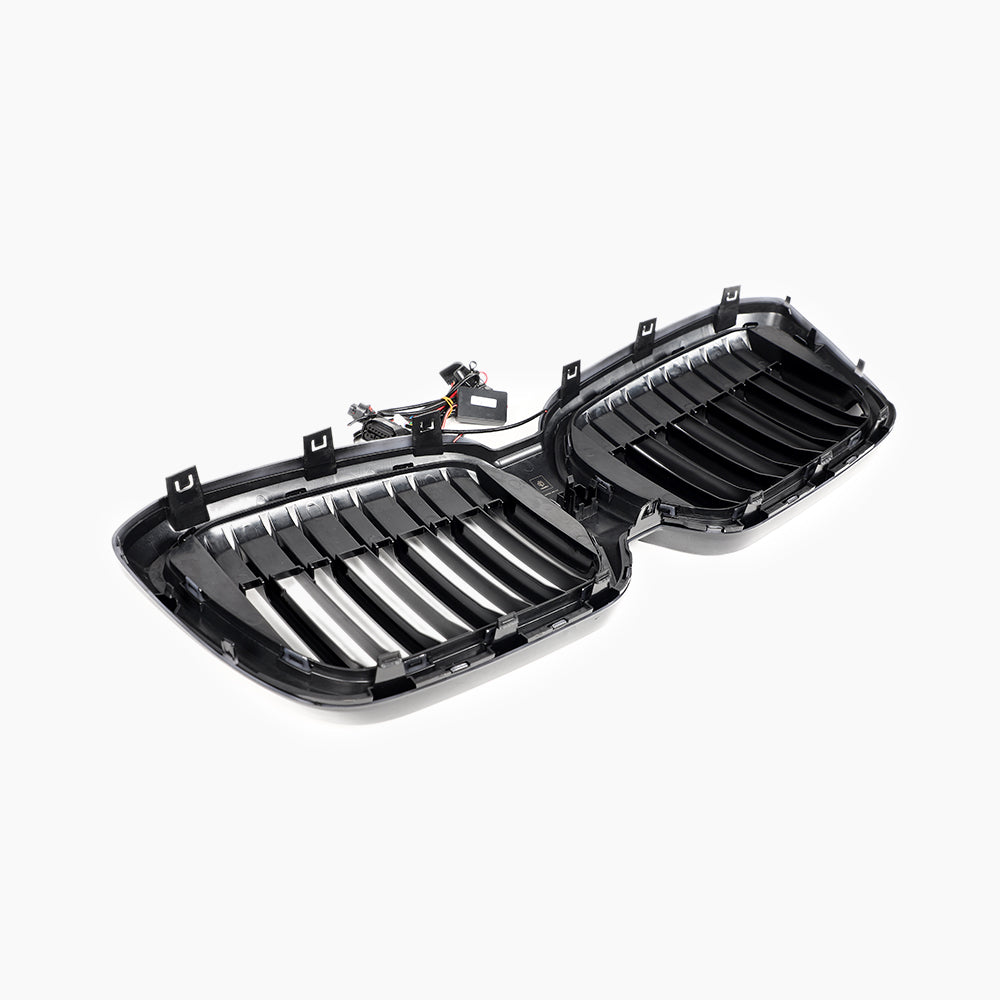 Dual Slat Kidney Grille with LED For BMW X3 & iX3 G08(2021-present)