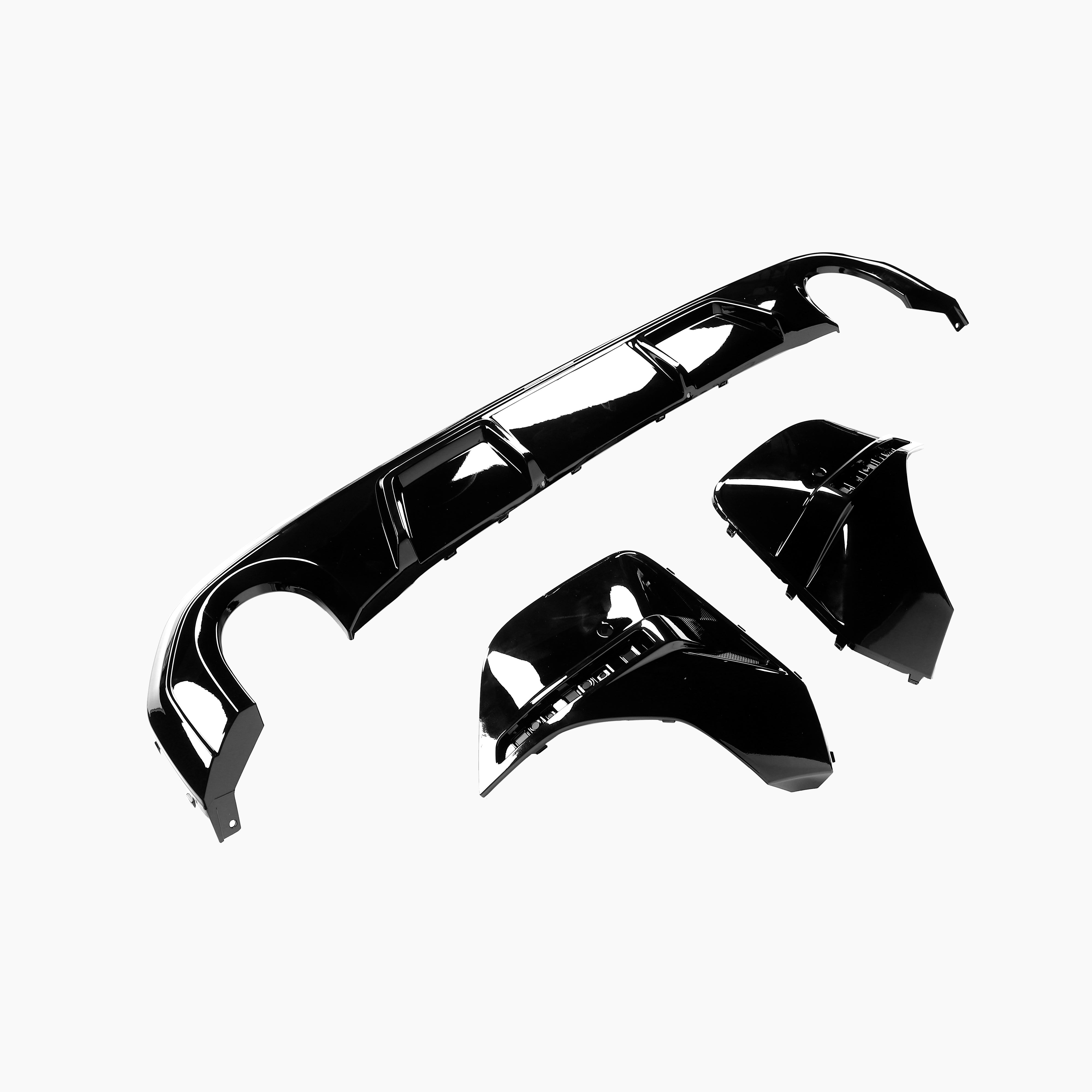 MP Style Gloss Black Diffuser for BMW 4 Series Gran G26(2021+)(Single Single Out)