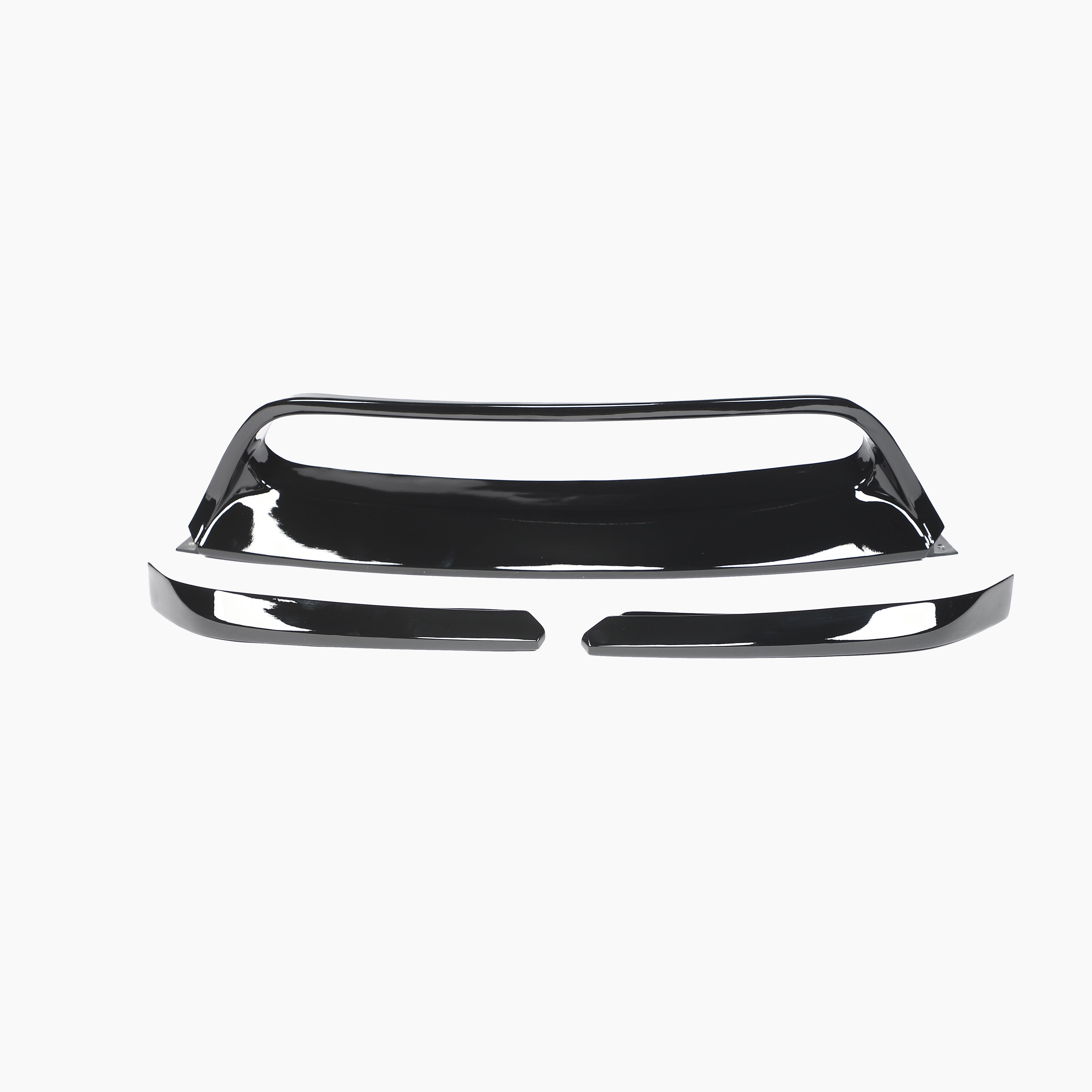 BMW X5 E70, X6 E71 V Style ABS Front Lip - front view