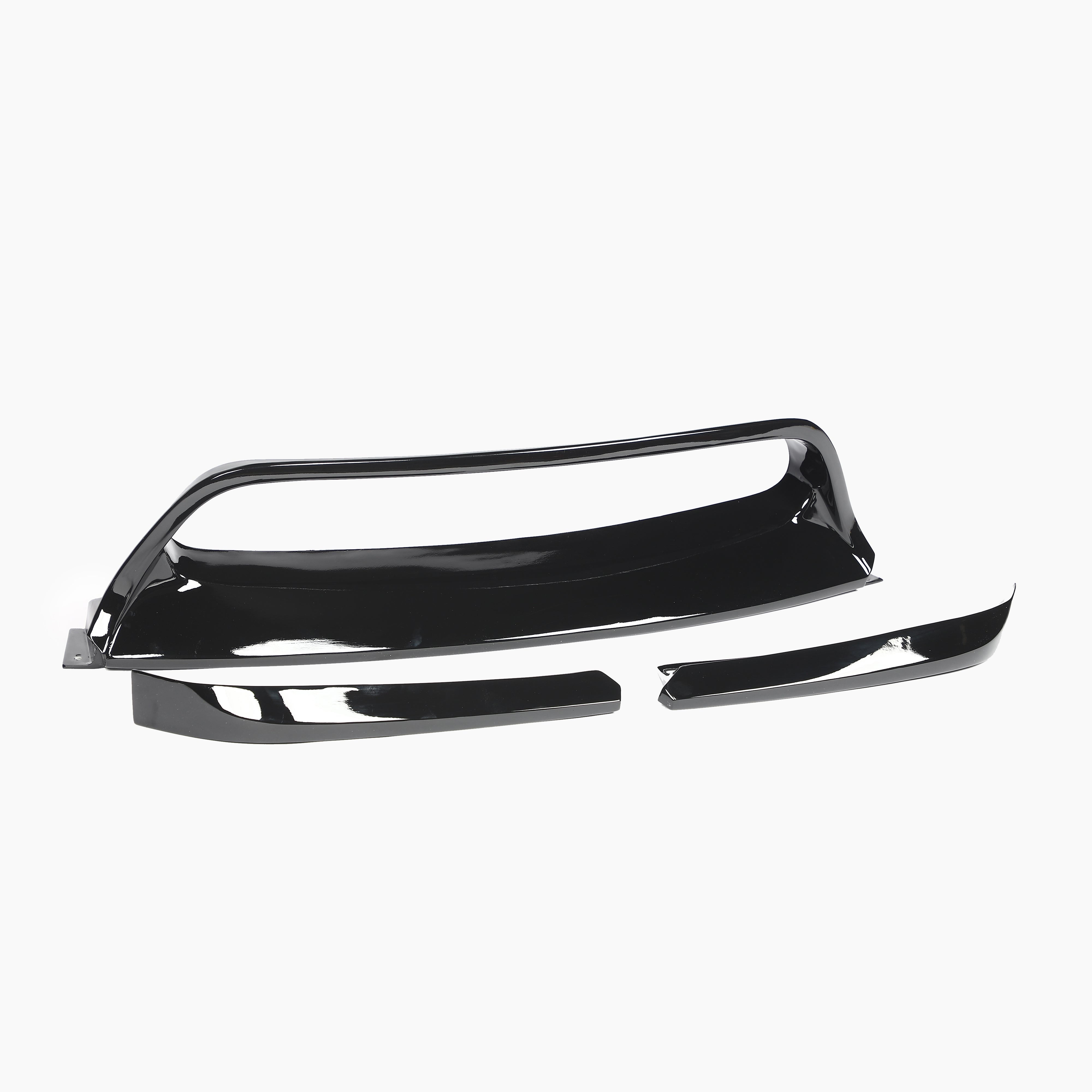 V Style Gloss Black Front Lip for BMW X5 E70 (2007-2013), X6 E71 (2008-2014)