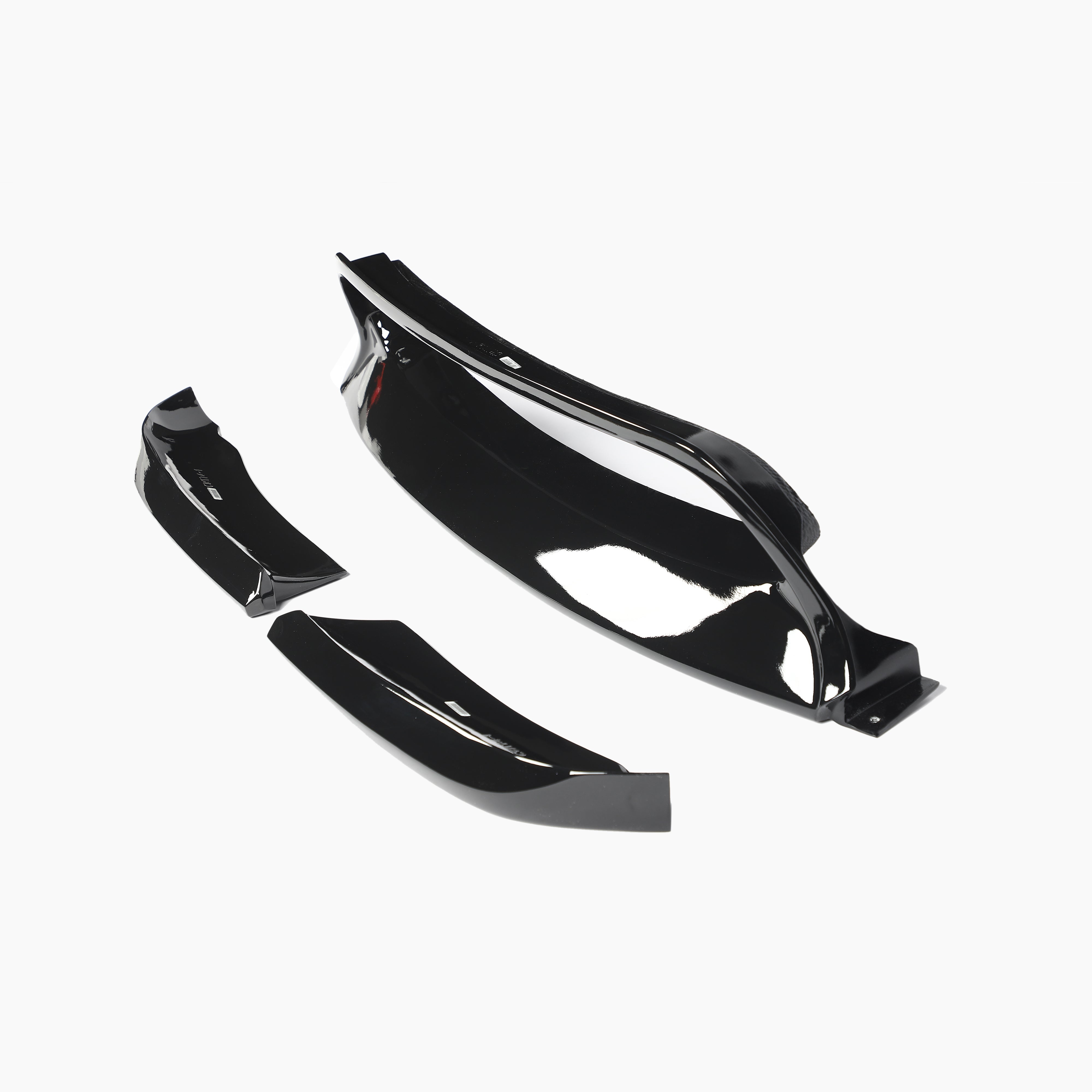 V Style Gloss Black Front Lip for BMW X5 E70 (2007-2013), X6 E71 (2008-2014)