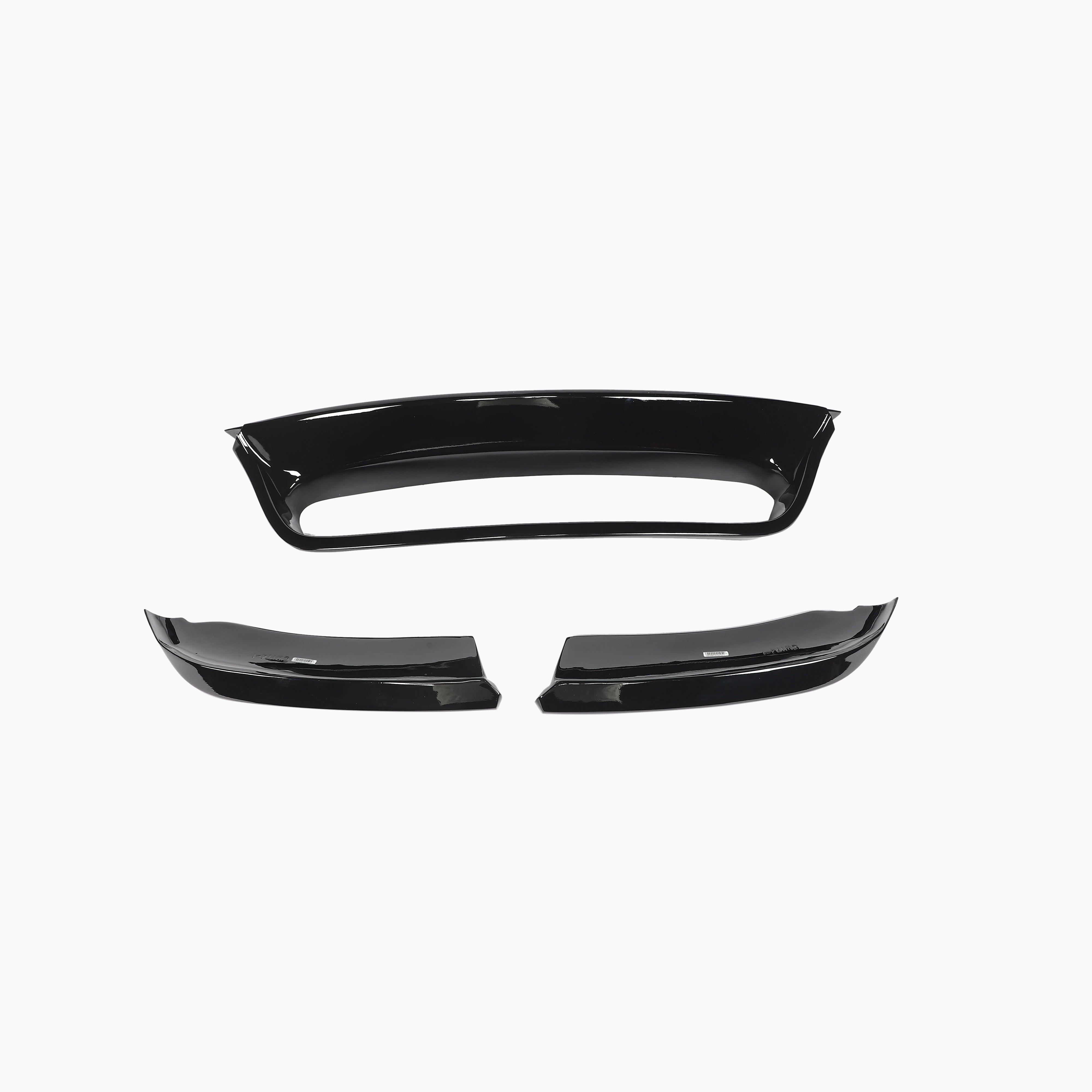 V Style Gloss Black Front Lip for BMW X5 E70 (2007-2013), X6 E71 (2008-2014)
