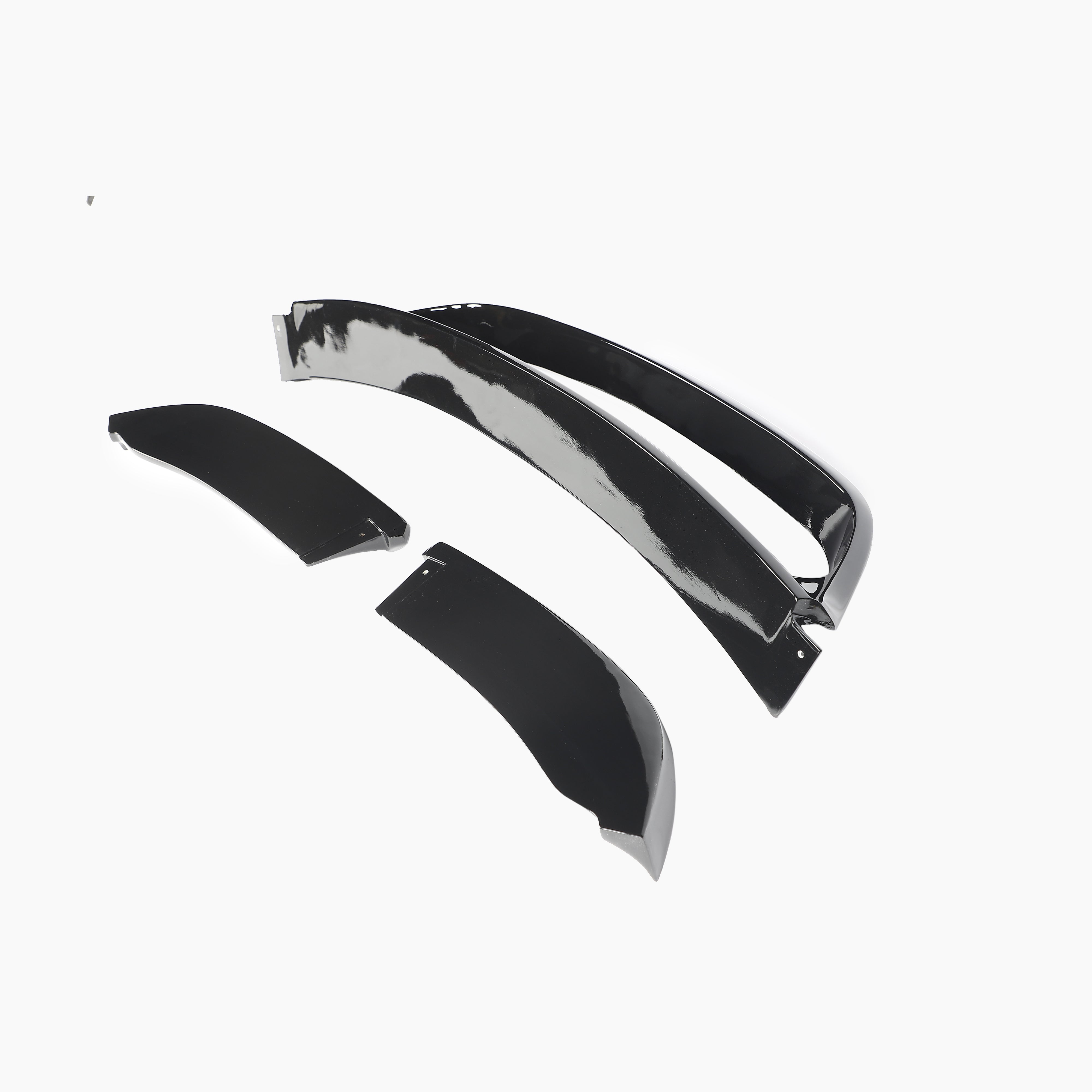 V Style Gloss Black Front Lip for BMW X5 E70 (2007-2013), X6 E71 (2008-2014)