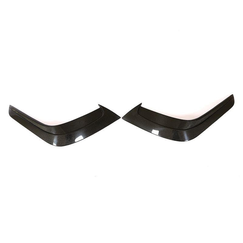 Carbon Fiber Front Bumper Fins for Mercedes-Benz GLE 63 AMG W166/C292 (2015–2019)
