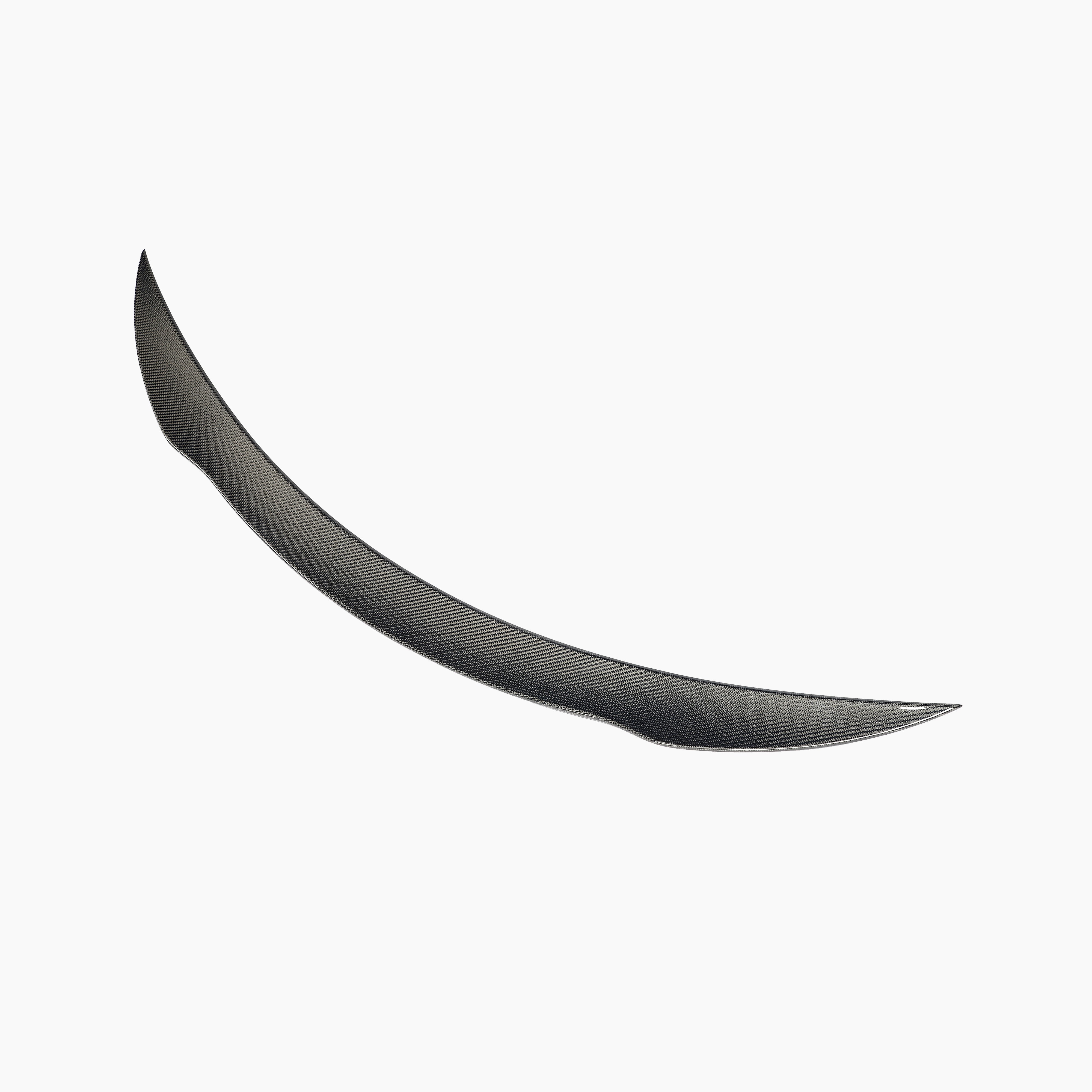 Mercedes Benz A205 C200 C300 C43 C63 Convertible AMG Style Carbon Fiber Rear Trunk Spoiler - front view