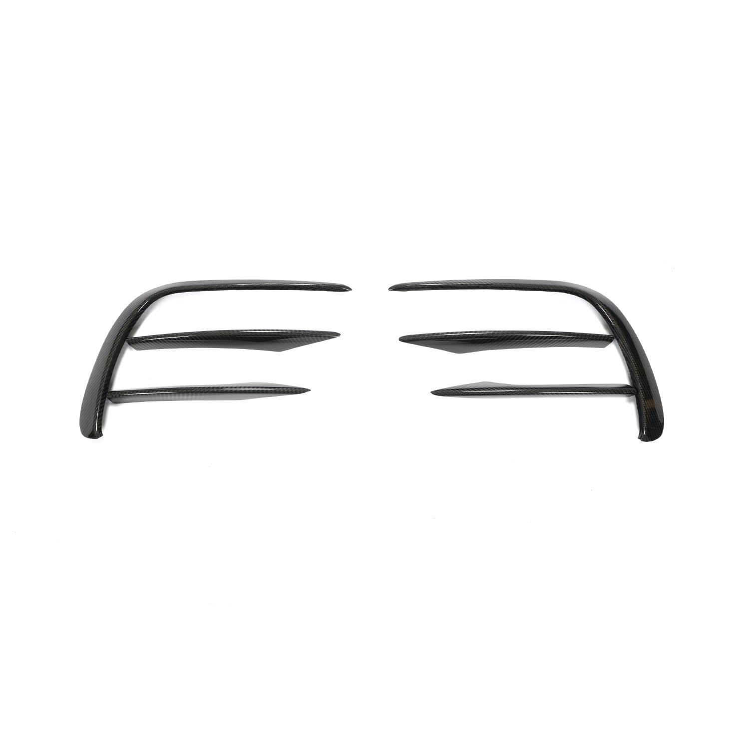 Mercedes Benz E-Class W213 Facelift Sport Sedan  ST Style Carbon Fiber Front Canards
