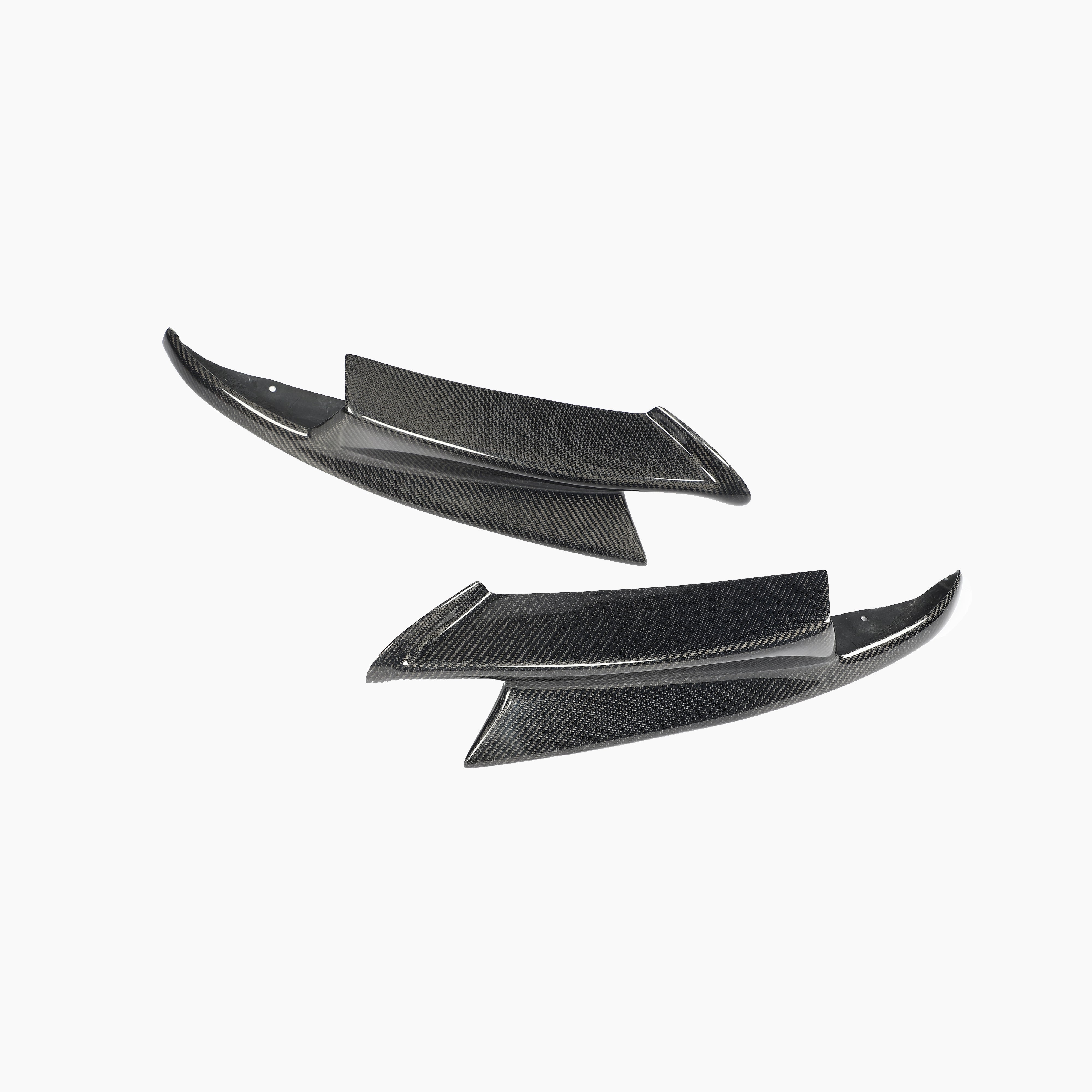 ST Style Carbon Fiber Front Splitter for BMW M3 E90 E92 E93 (2007-2013)
