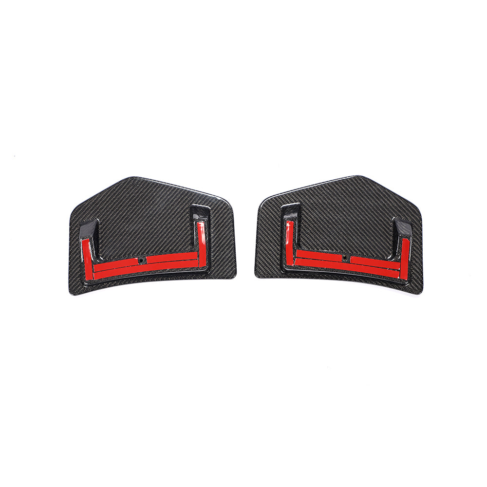 P Style Carbon Fiber canards for Audi TT RS MK3 8S Pre-LCI(2017-2019)/ TT/TTS MK3 8S Pre-LCI(2015-2018)