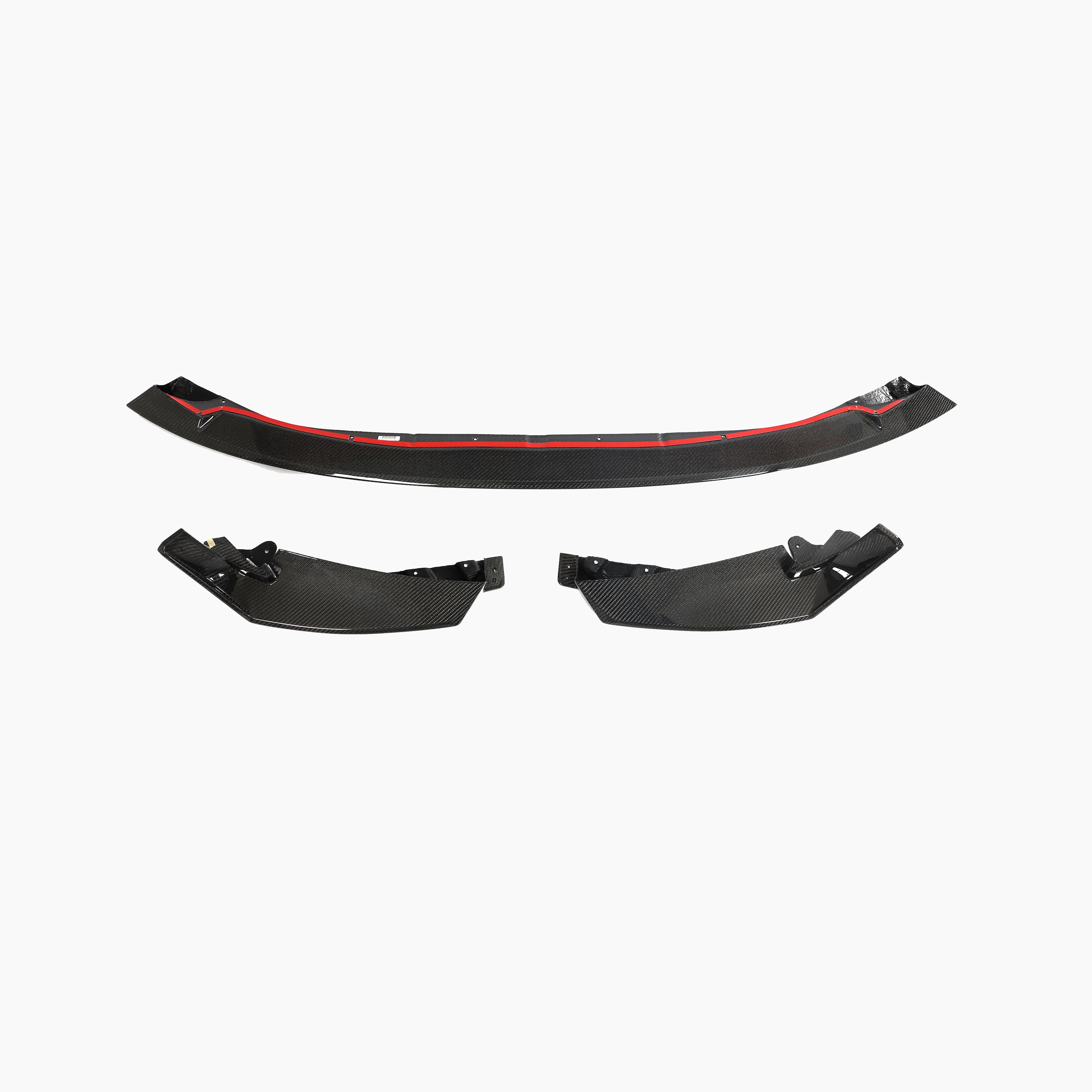 BMW M3 G80/G81, M4 G82/G83 CLS Style Carbon Fiber Front Lip - front view