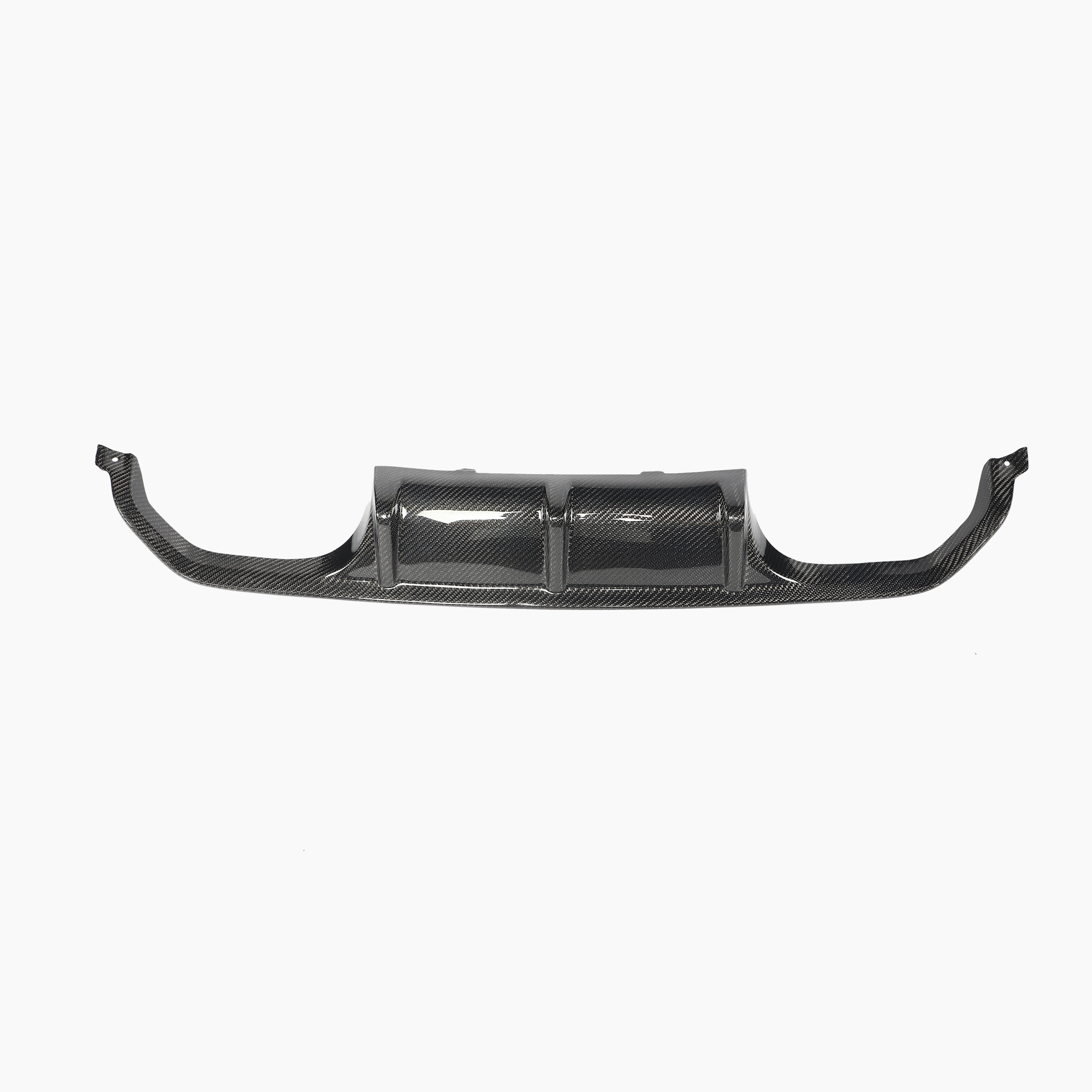 BMW M3 F80 M4 F82 F83 Performance Style Carbon Fiber Rear Diffuser - front view