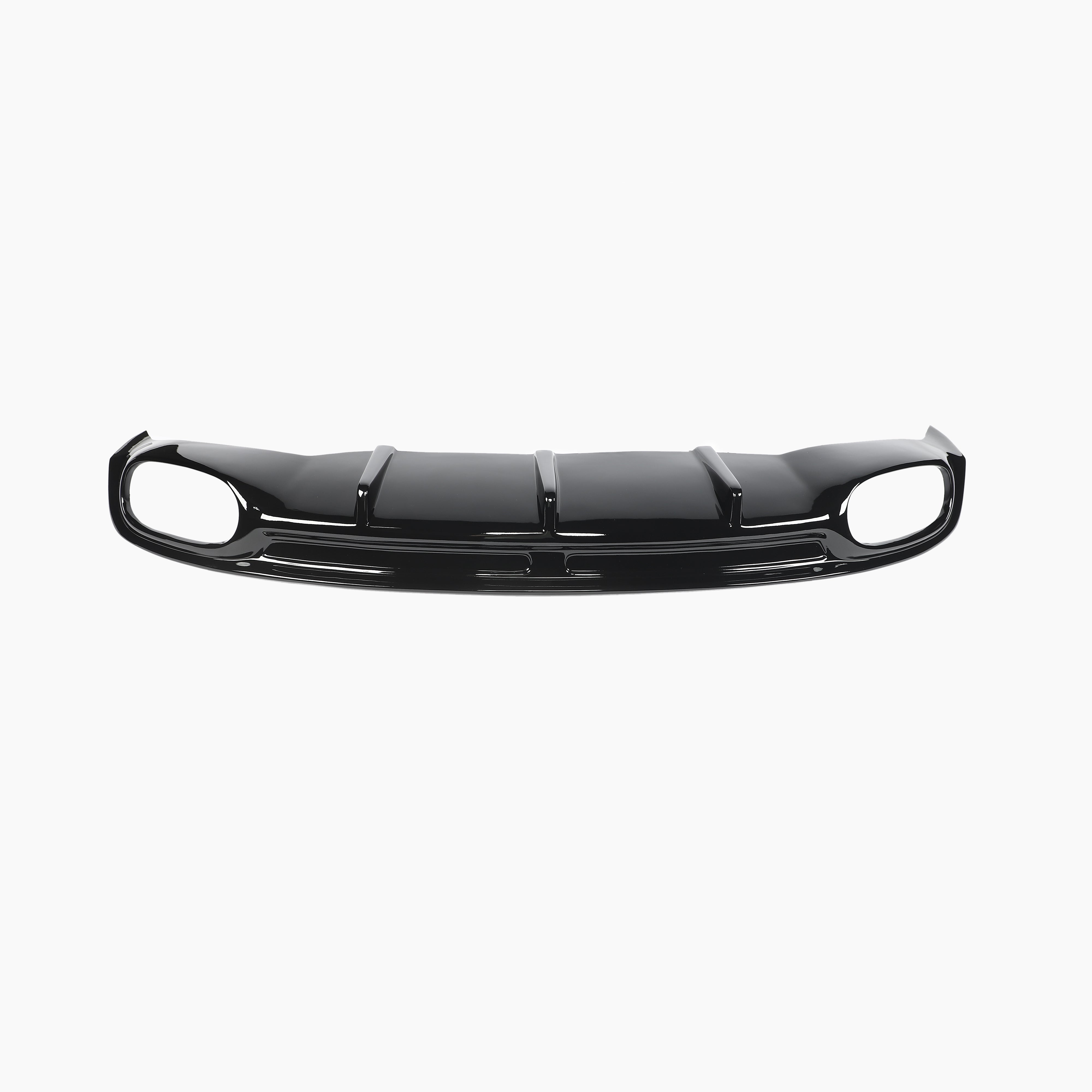 Audi A7 / S7 C7 ST Style ABS Rear Diffuser - front view