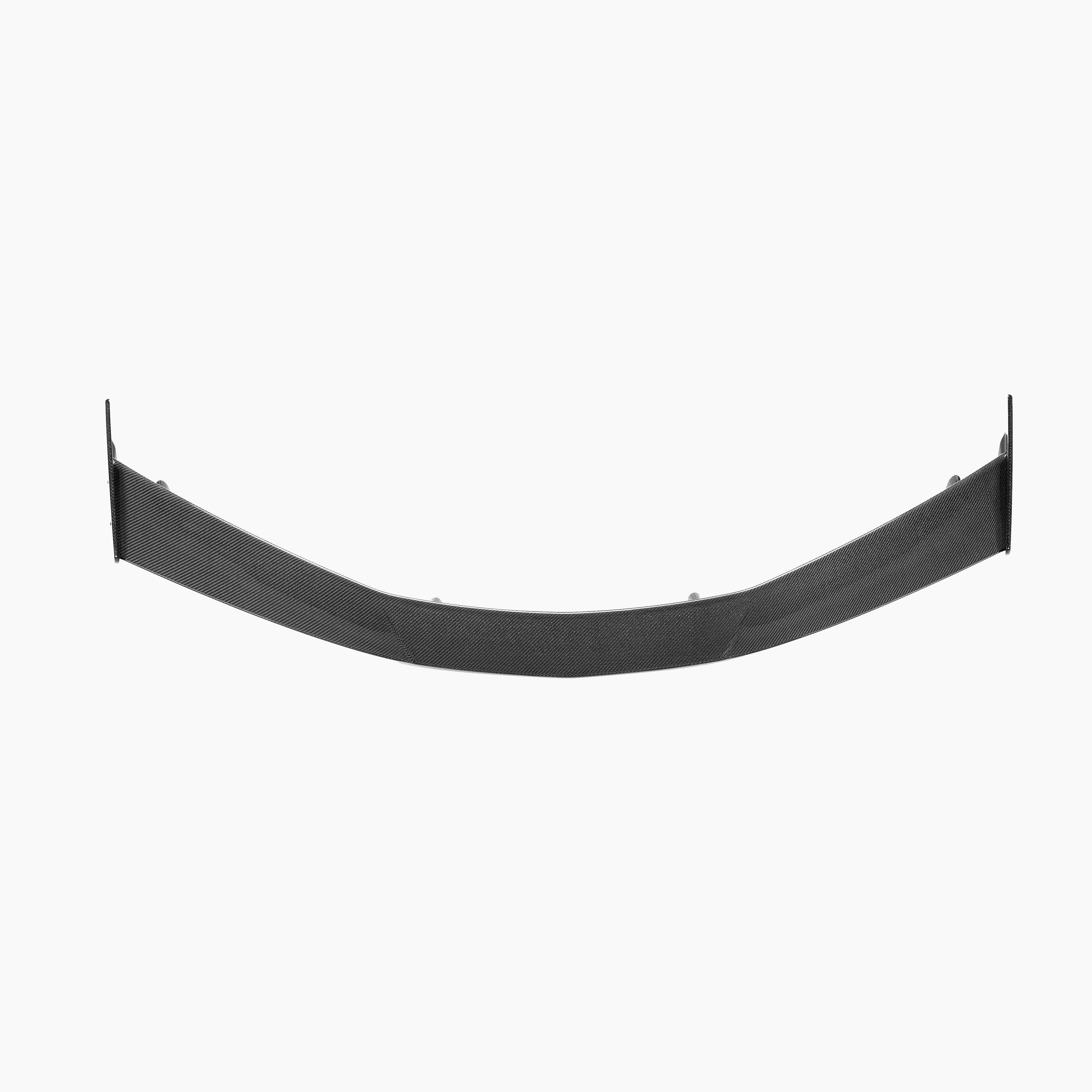 Chevrolet Corvette C8 Coupe Convertible Carbon Fiber Rear Trunk Spoiler - front view