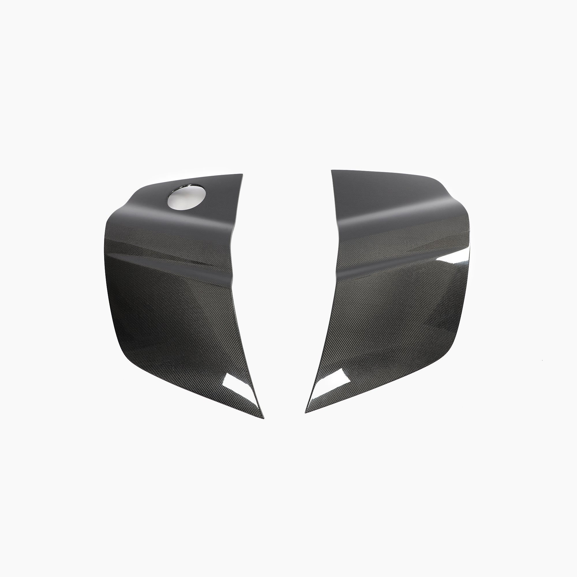 Carbon Fiber Door Blade Fenders For Audi R8 Type 42 Pre‑LCI  &LCI  (2007-2015)