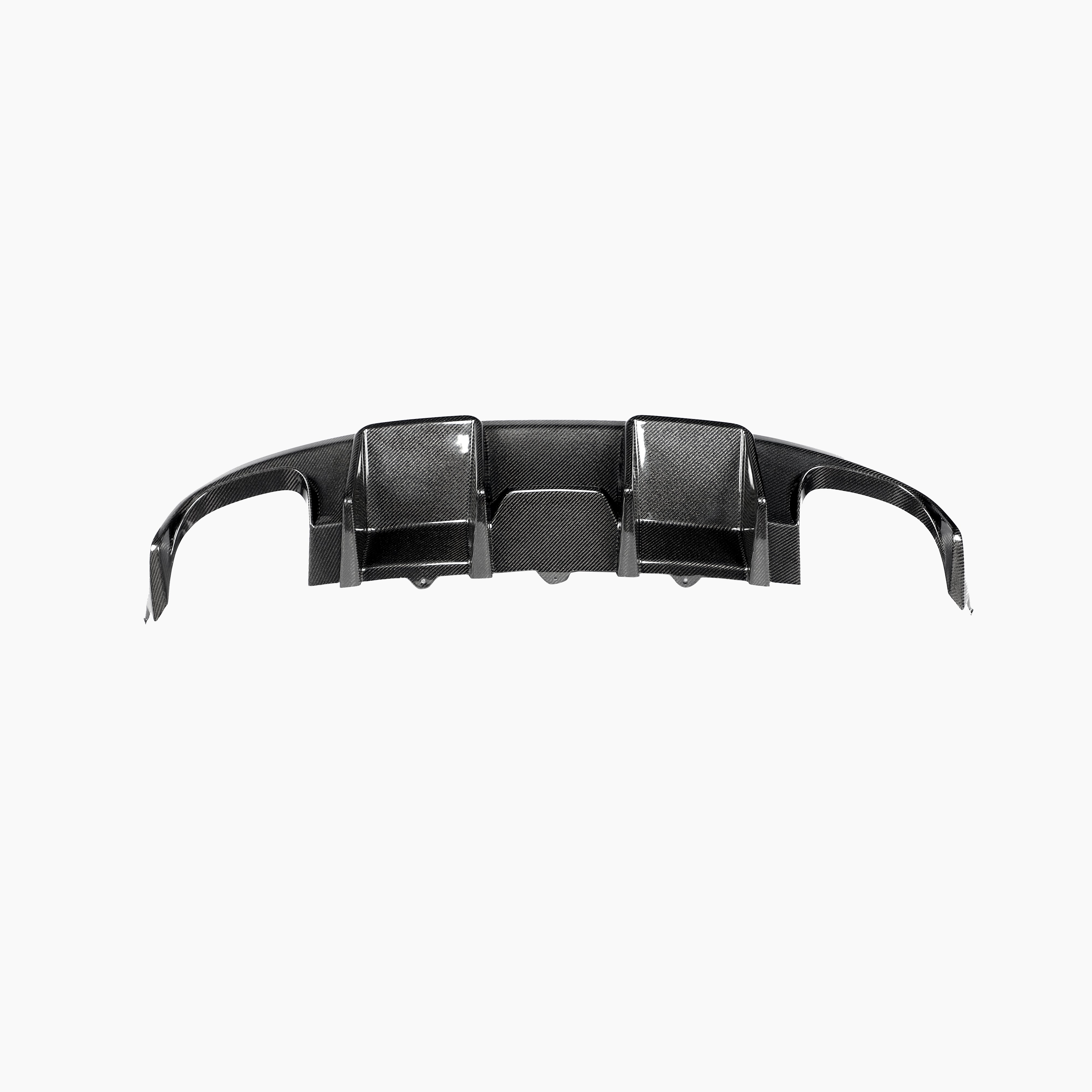 Carbon Fiber Rear Diffuser For Audi S4 Sedan 4-Door (2008-2012)