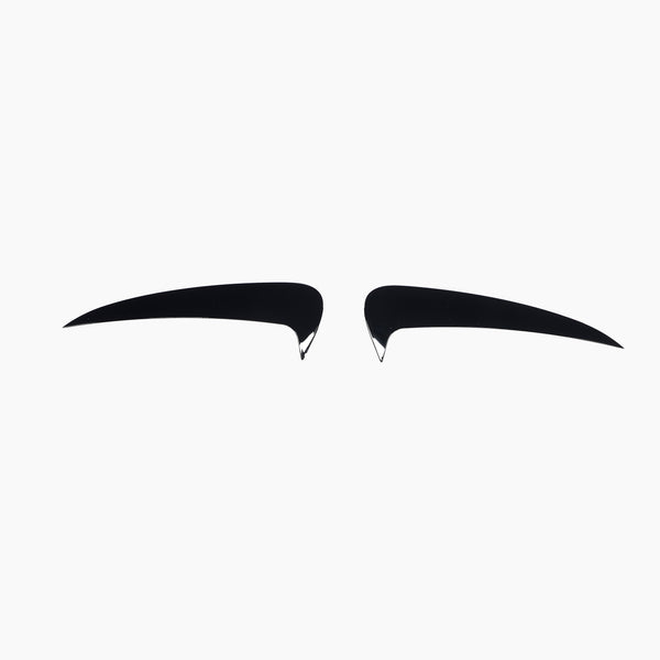 Gloss Black Rear Bumper Vent For Mercedes Benz C63 AMG W205 Pre‑Facelift (2015–2018)