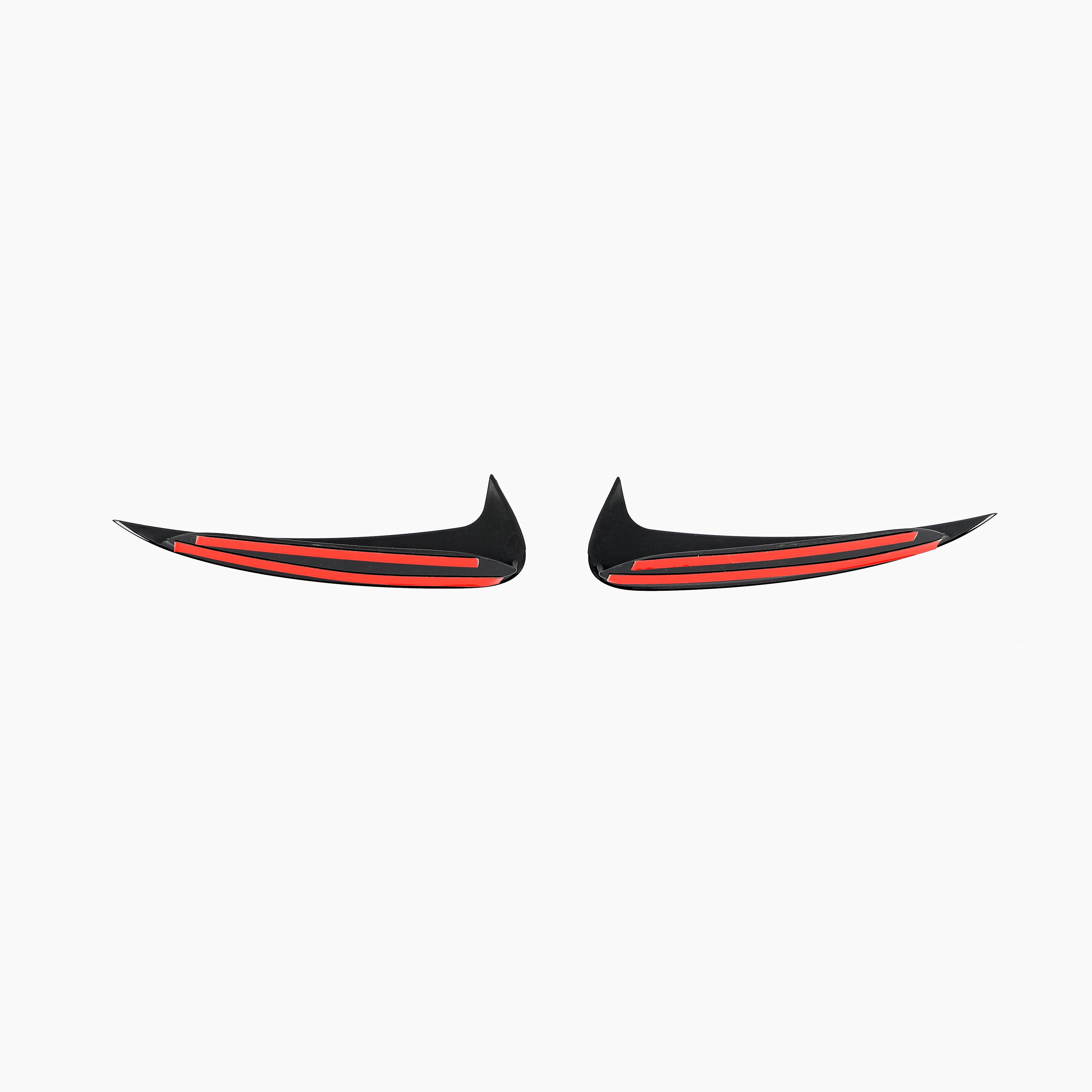 Gloss Black Rear Bumper Vent For Mercedes Benz C63 AMG W205 Pre‑Facelift (2015–2018)