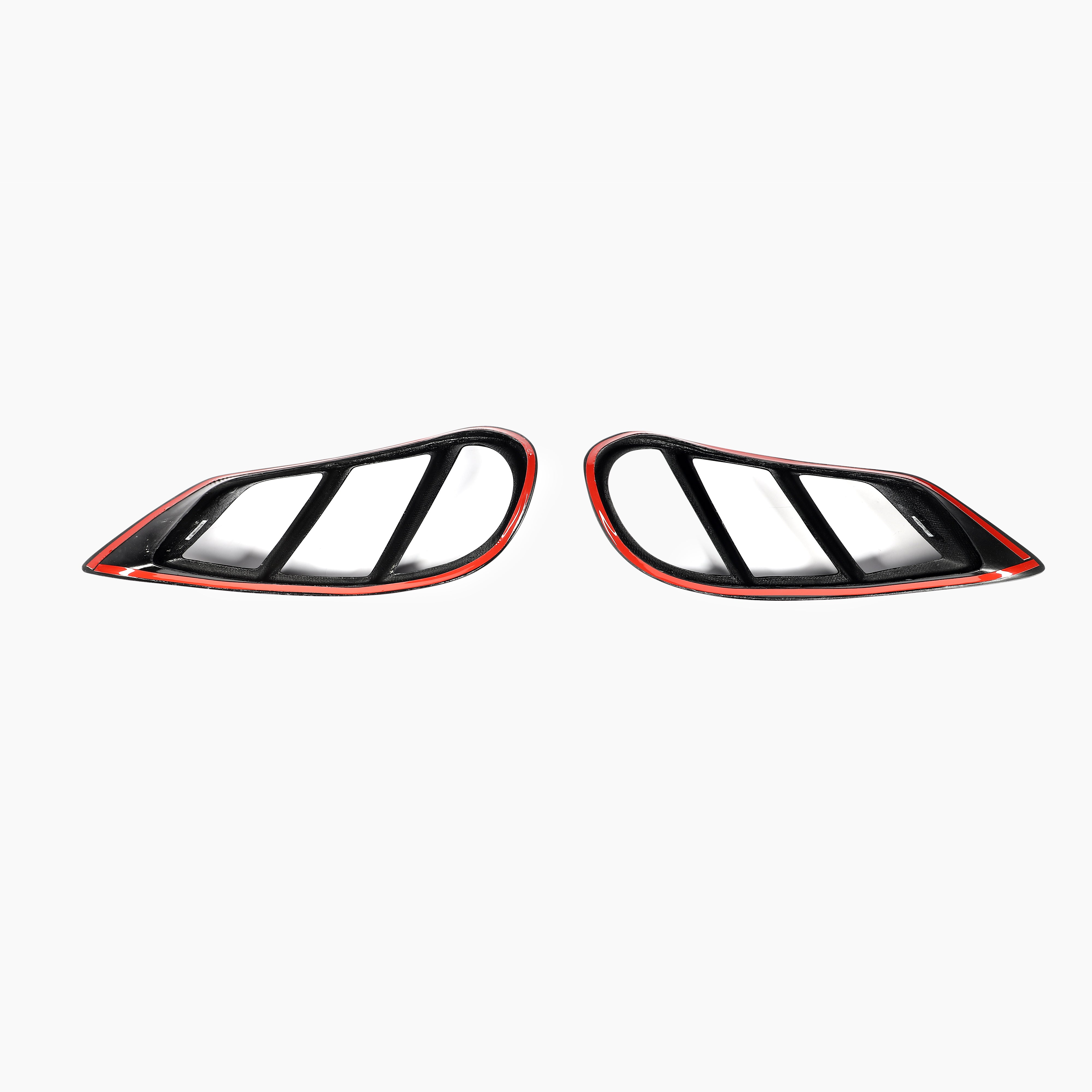 ST Style Gloss Black Front Air Vents for Mercedes Benz C-Class W205 Pre-Facelift (2014-2018)
