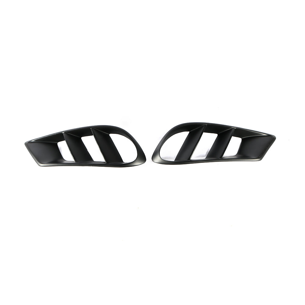 ST Style Matte Black Fog Air Vent Cover for Mercedes-Benz CLS C218 Facelift (2015–2017)