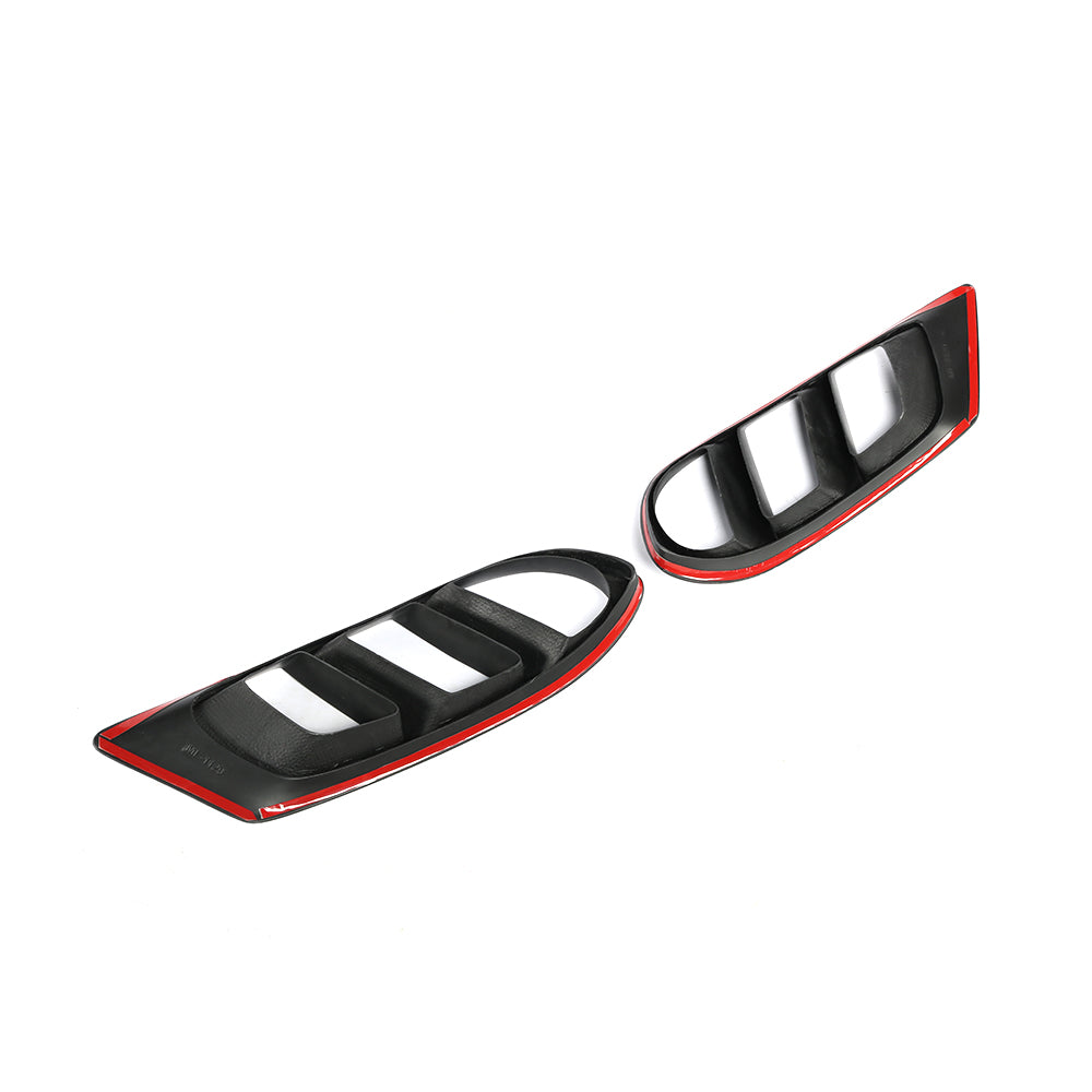 ST Style Matte Black Fog Air Vent Cover for Mercedes-Benz CLS C218 Facelift (2015–2017)
