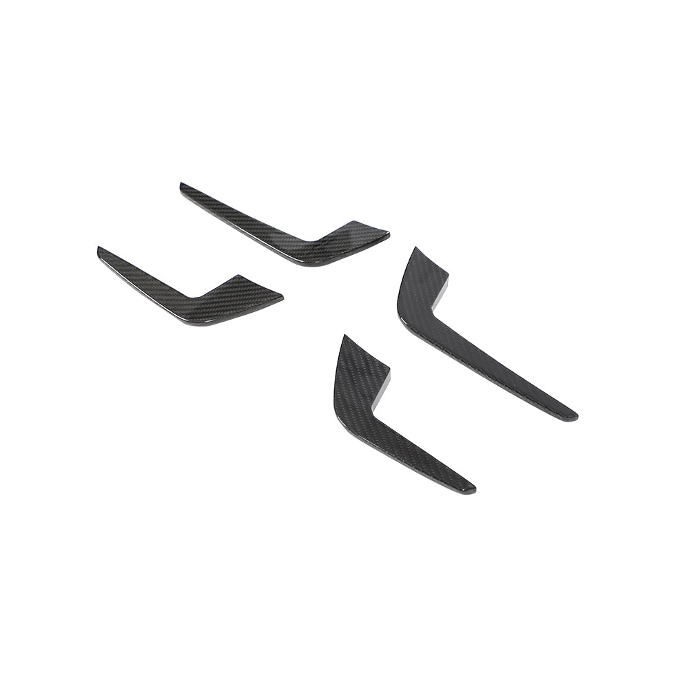 JC Style Carbon fiber canards for Audi RS4 B9.5(2019-2024)