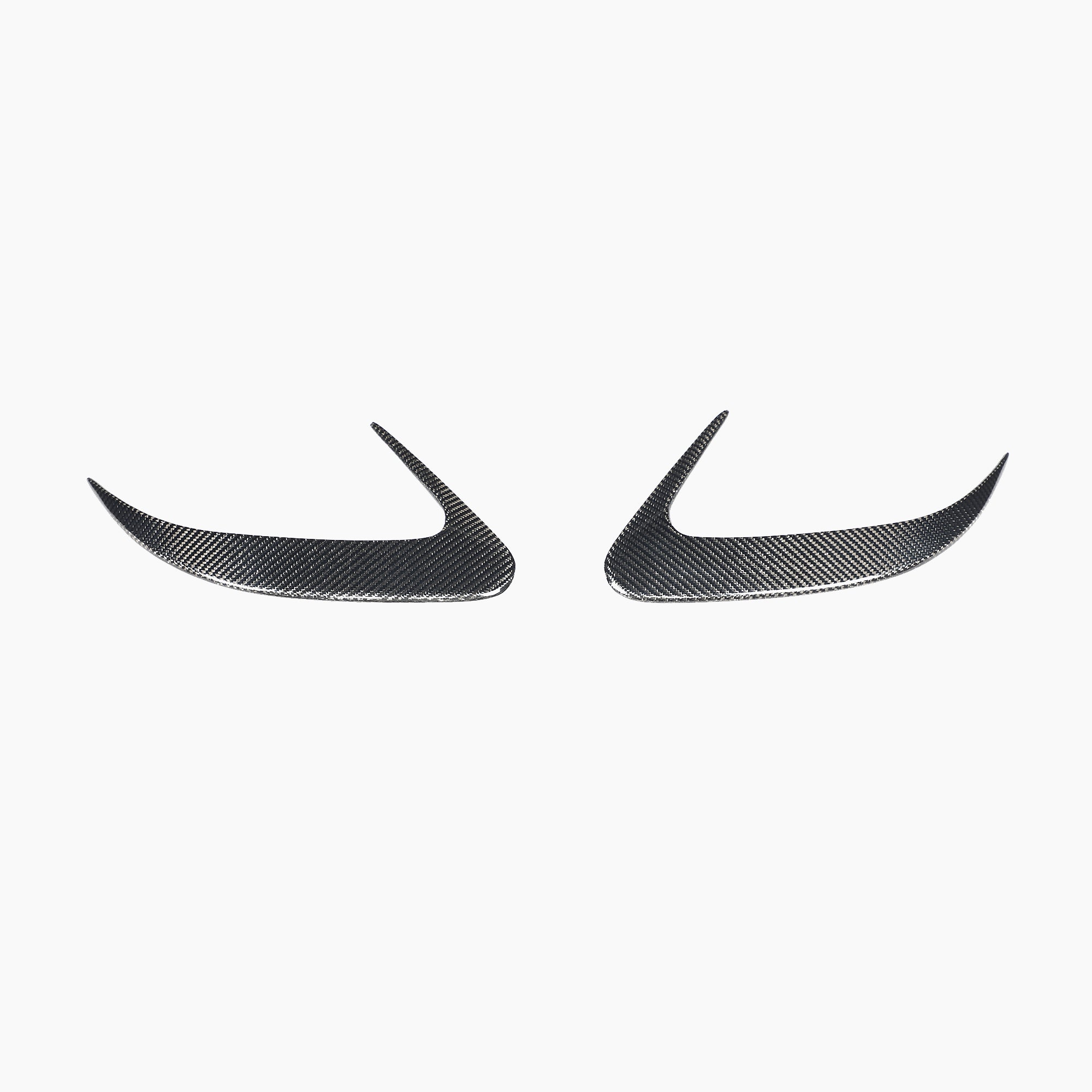 Mercedes-Benz CLS C218 Facelift Rear Splitter Carbon Fiber front view