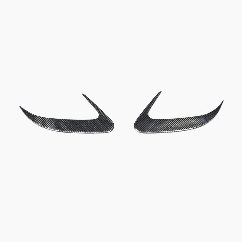 Mercedes-Benz CLS C218 Facelift Rear Splitter Carbon Fiber front view
