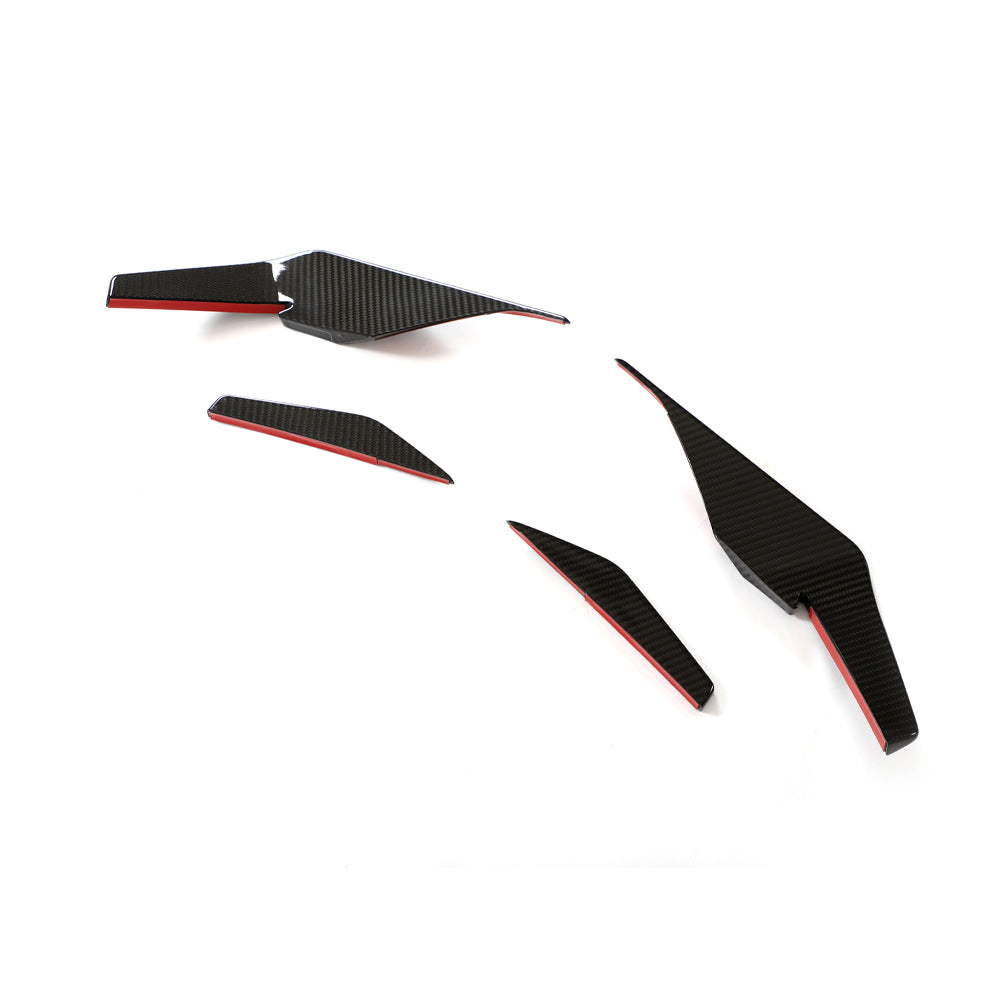 Performance Style Carbon Fiber Front Canards For Audi R8 4S LCI (2019–2023)