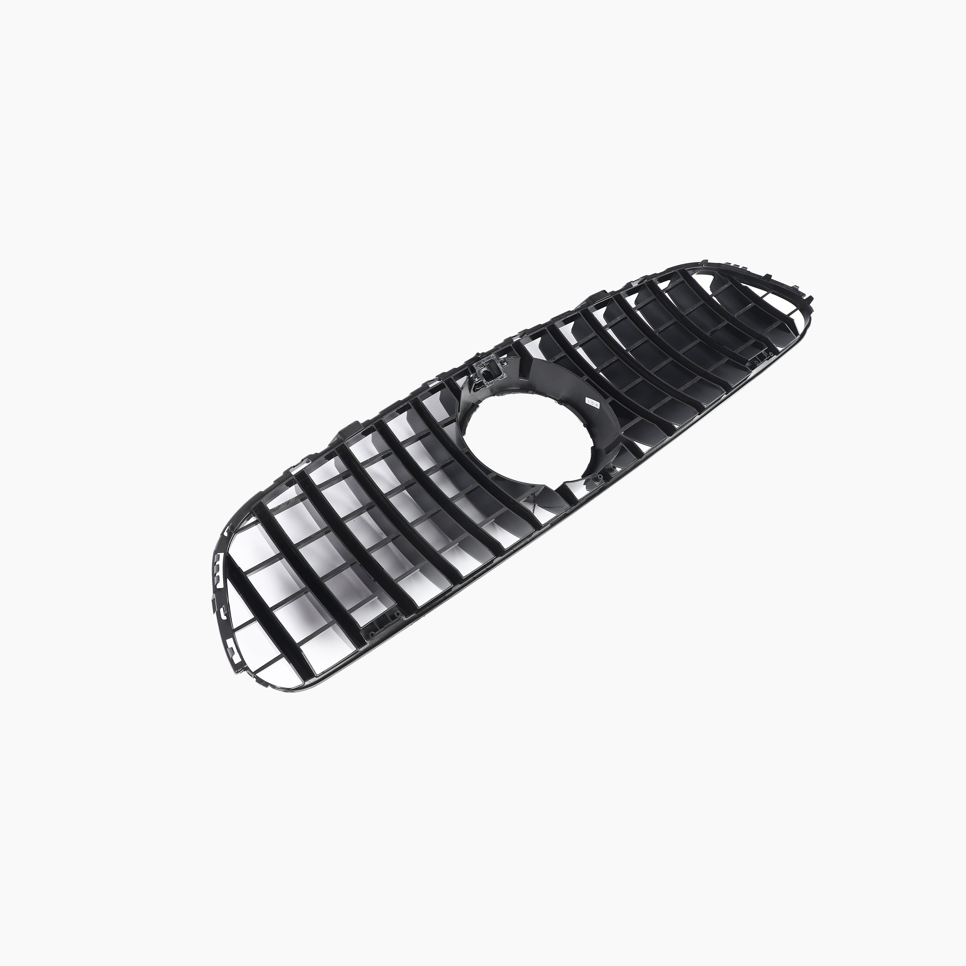 GT Style Gloss Black Front Grille For Mercedes Benz GLC C253 Pre-LCI(2017-2019)