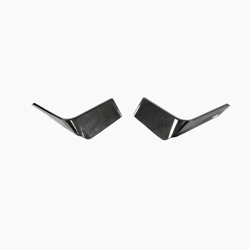 Audi TT RS MK3 8S Pre-LCI  ST Style Carbon Fiber Front Canards