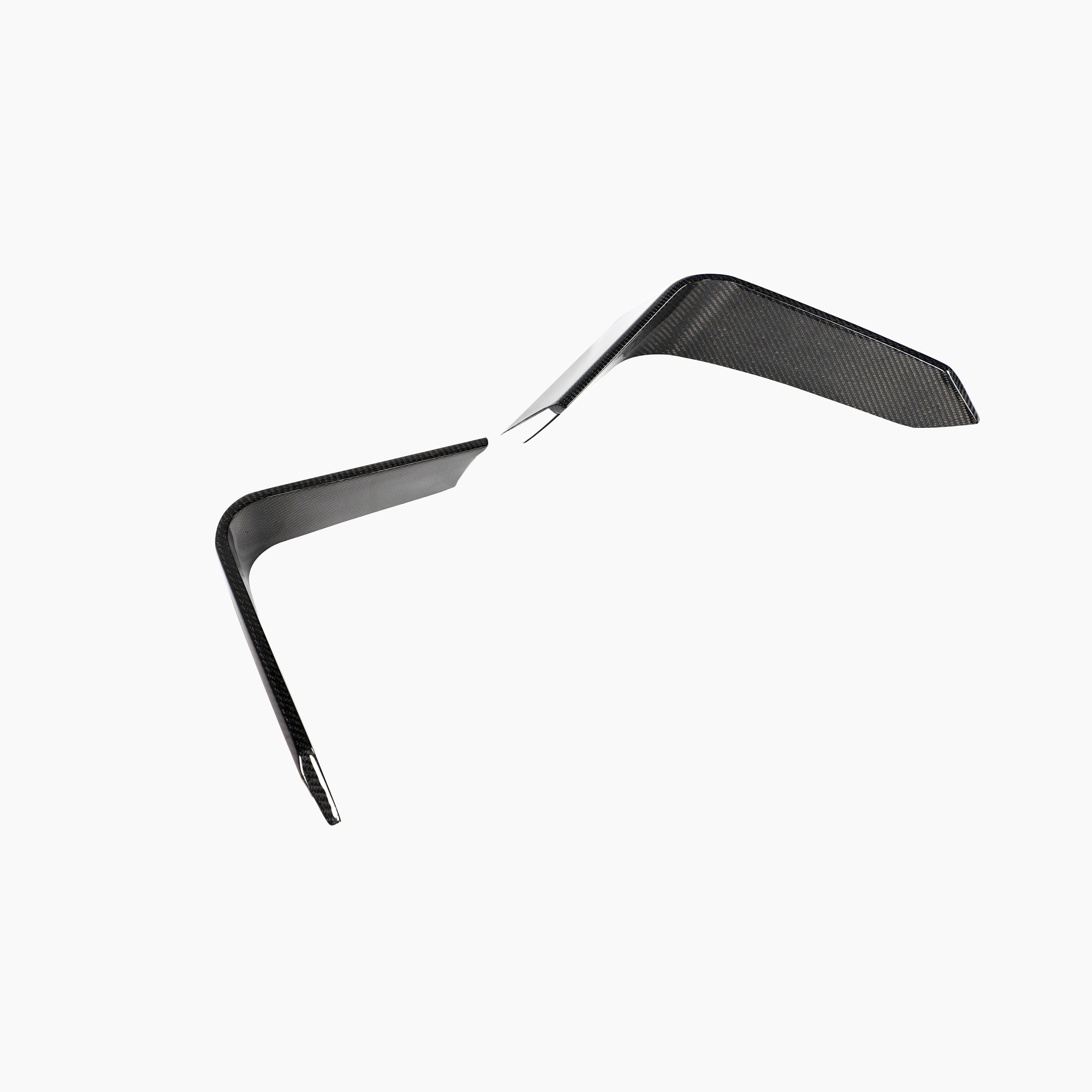 ST Style Carbon Fiber Front Canards For Audi TT RS MK3 8S Pre-LCI (2017–2019)