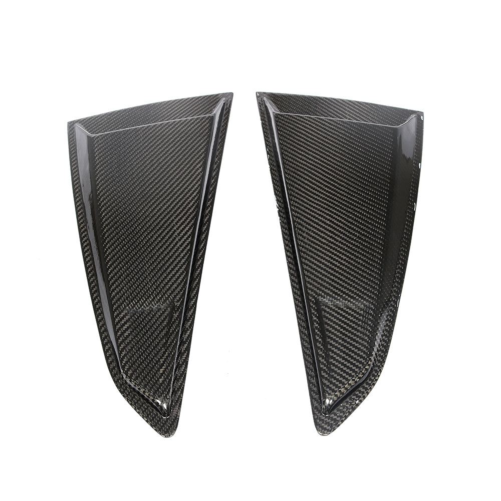 Carbon Fiber Quarter Window Scoops for Audi TT/TTS MK3 8S Pre-LCI(2015-2018)/TT RS ML3 8S Pre-LCI(2017-2019)