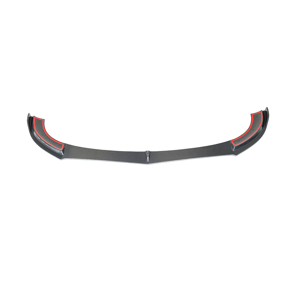 ST Style Carbon Fiber Front Lip for Mercedes Benz E-Class W213 Pre-Facelift Sedan (2016-2020)